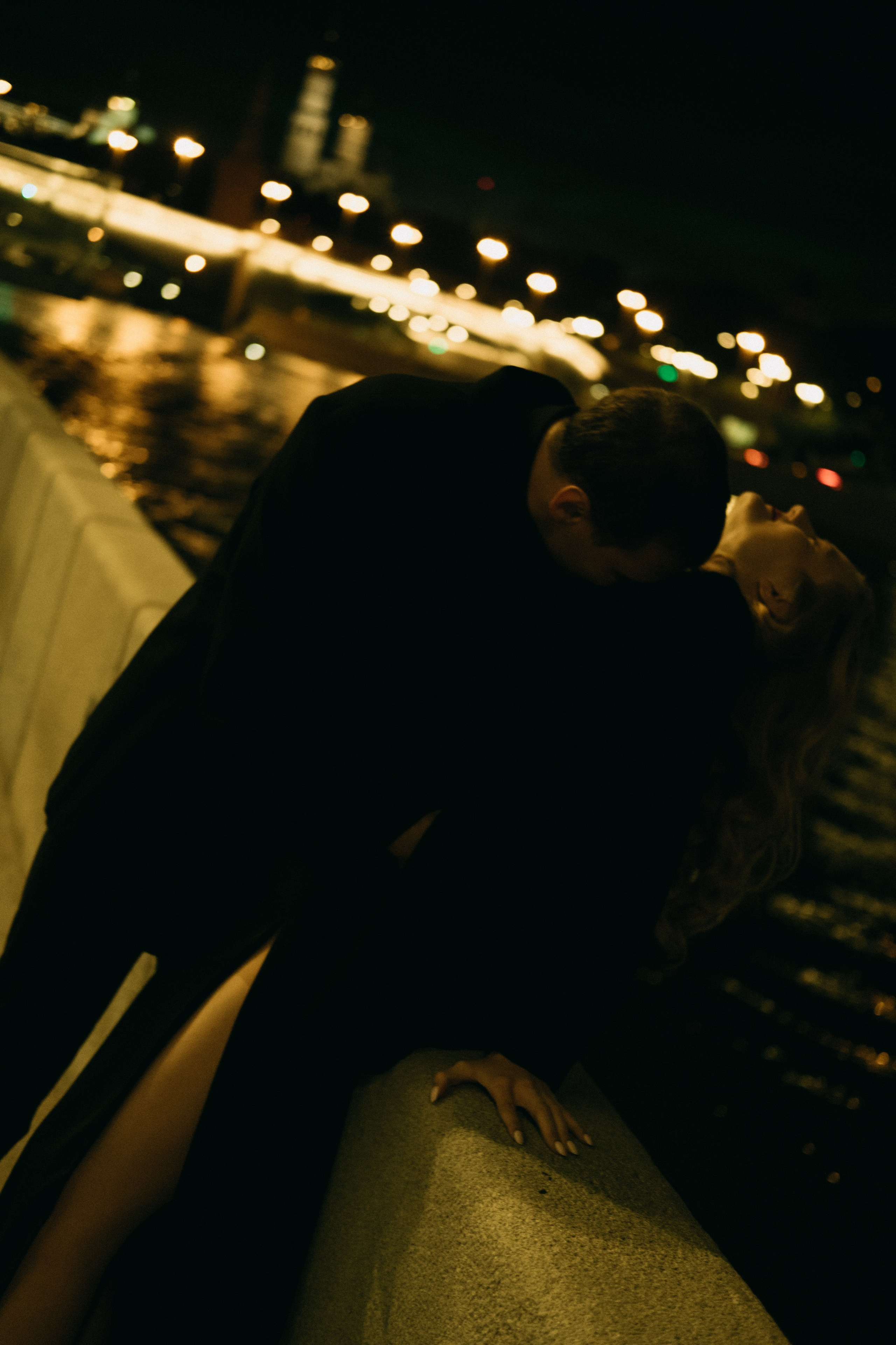 По ночному городу. Свадебный фотограф Александра Тюлякова