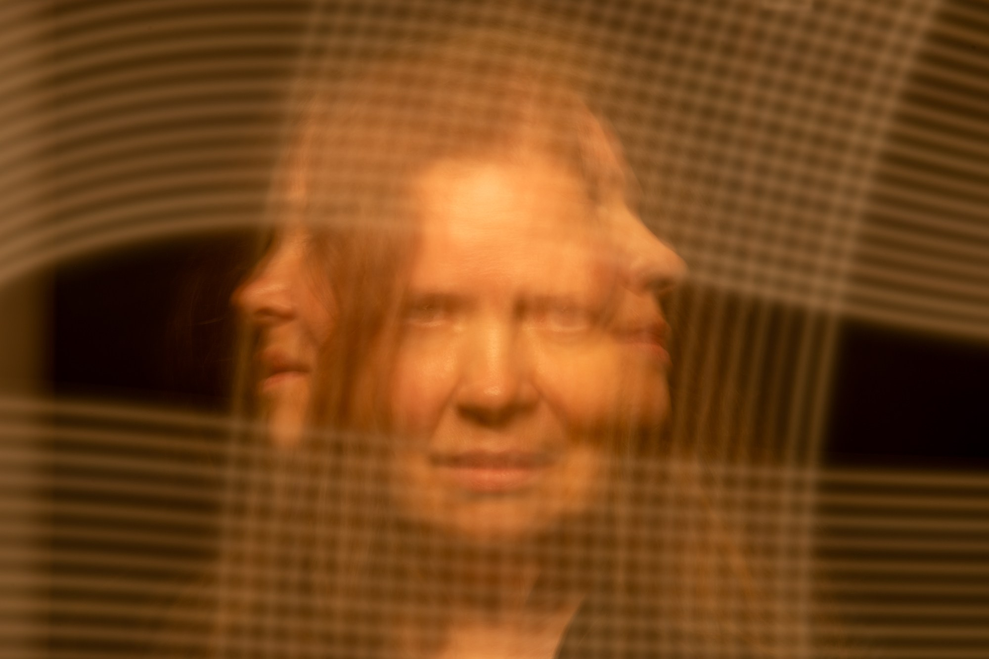 alterego tripple dramatic portrait light freezing light painting surrealism female woman girl person studio low key Rehovot Israel