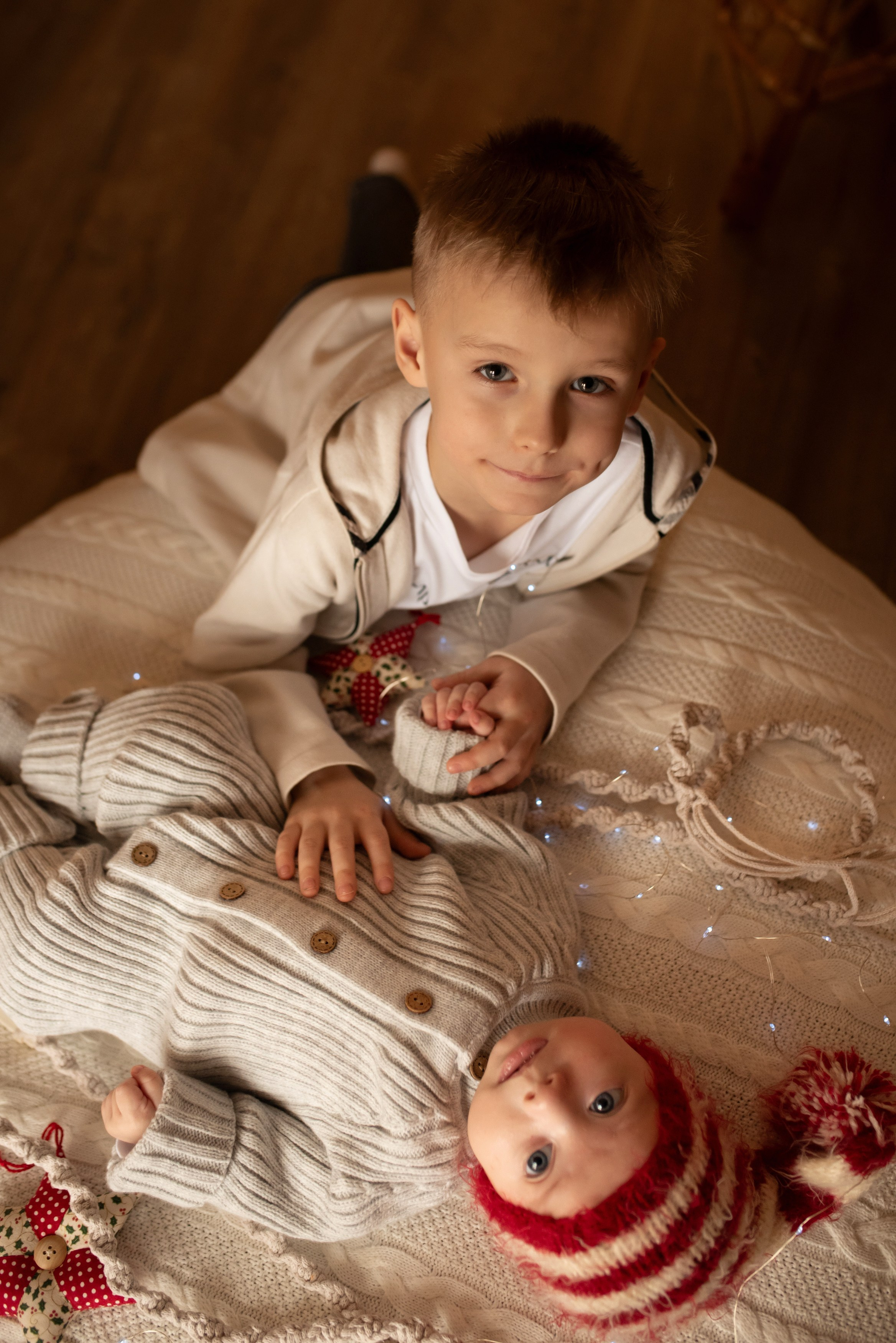 Новогодняя история для Льва. Фотограф новорожденных и детей до года в Челябинске Иванова Елена