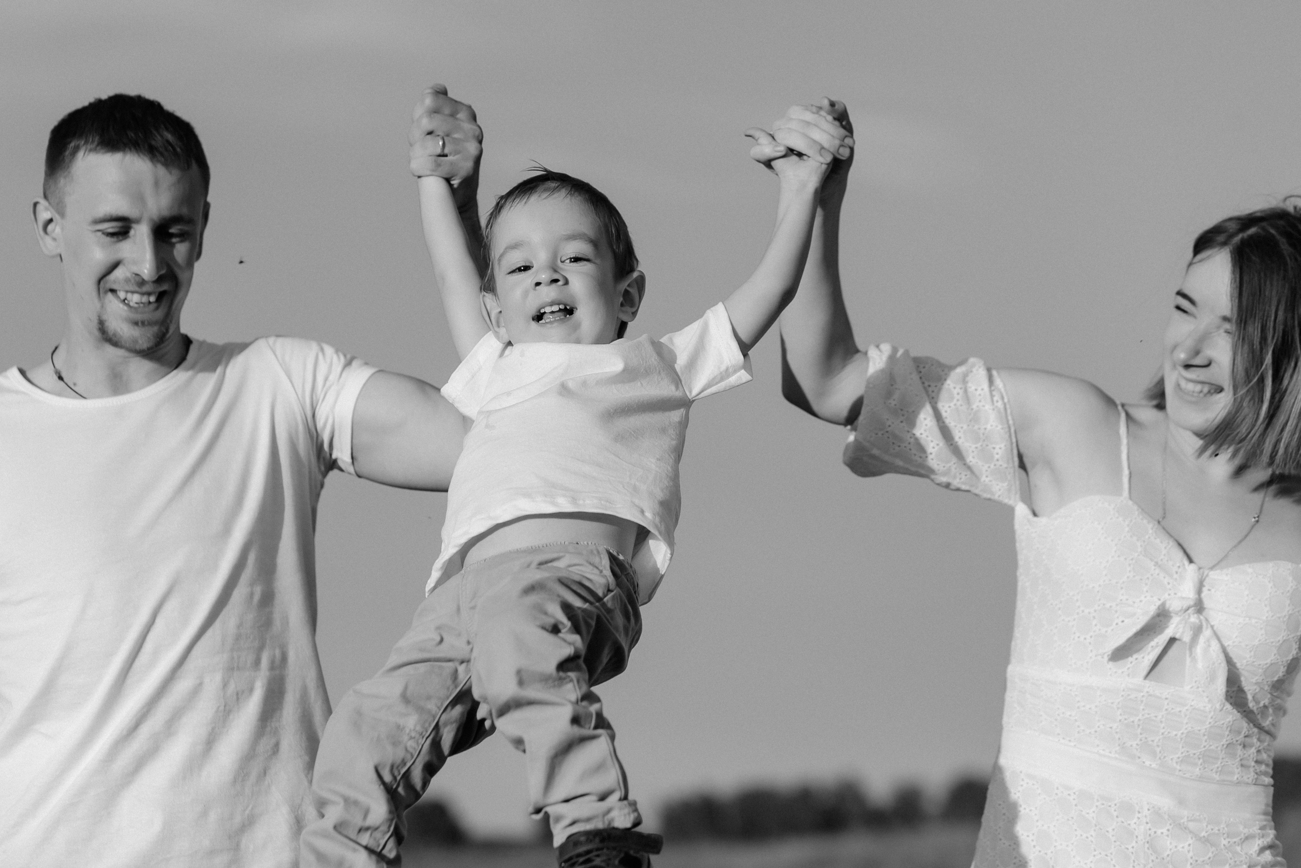 Виталя, Аня и Мирон. Фотограф Любовь Щербинина