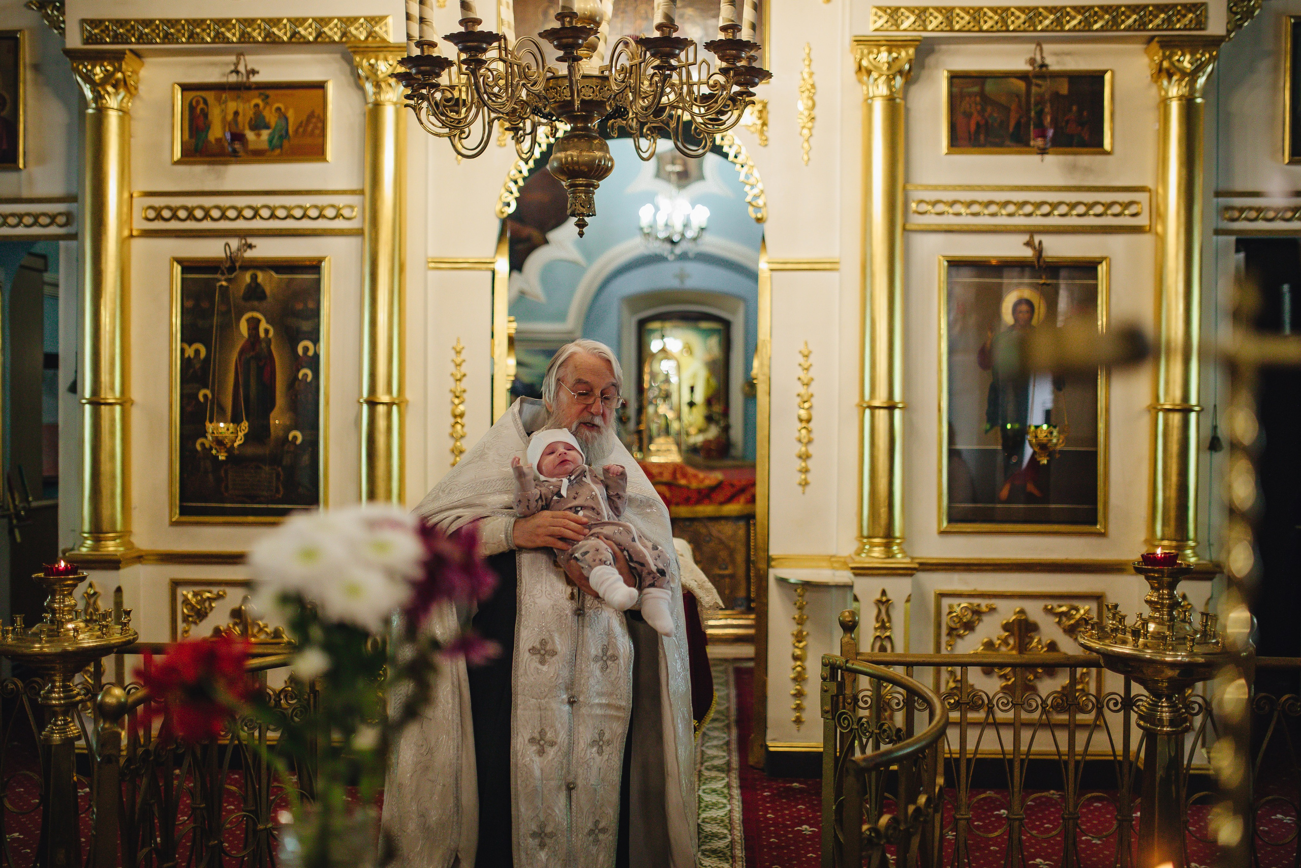Таинство Крещения Артемия. Фотограф в Москве Алёна Гладкова