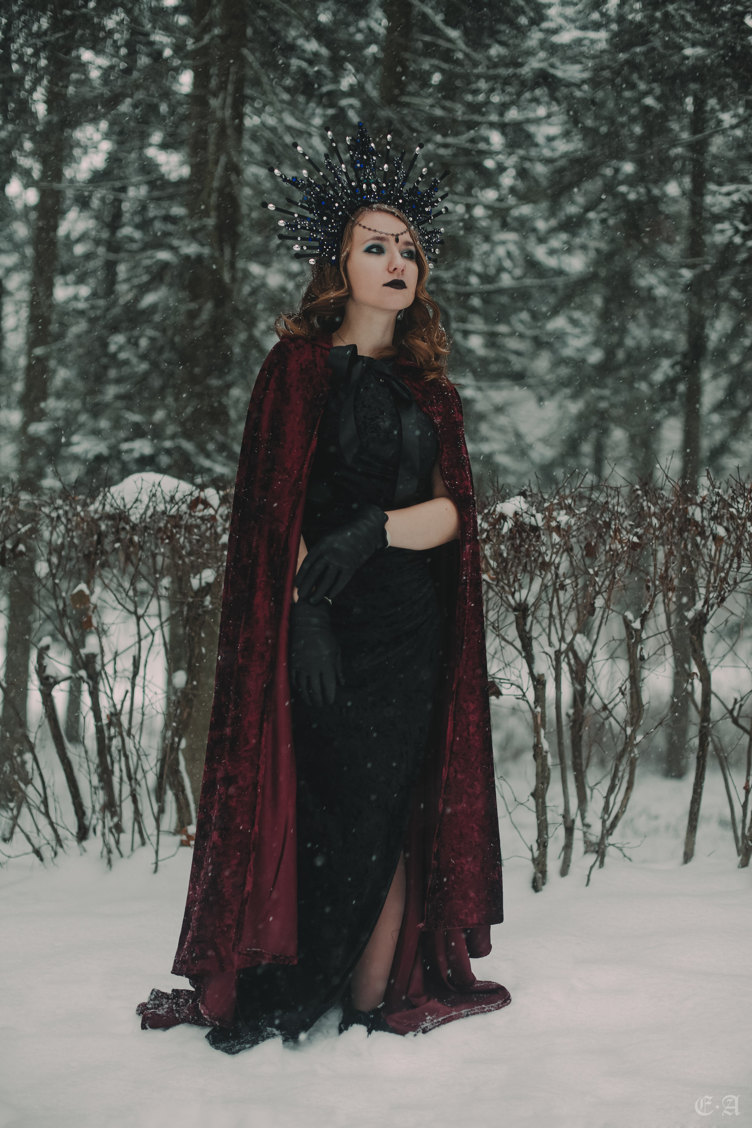 Зимняя сказка для Witch Light. Фотограф Ellairen