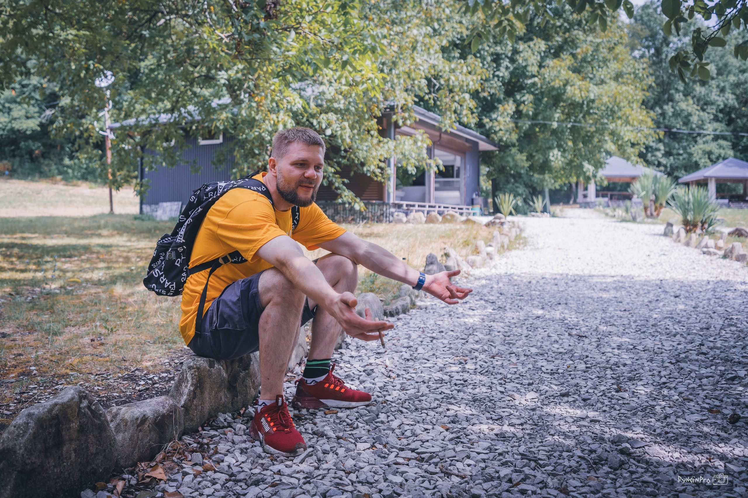 Поход на водопады Куаго с командой Мадьяр 23.07.24. Репортажный фотограф в Краснодаре Рындин Дмитрий