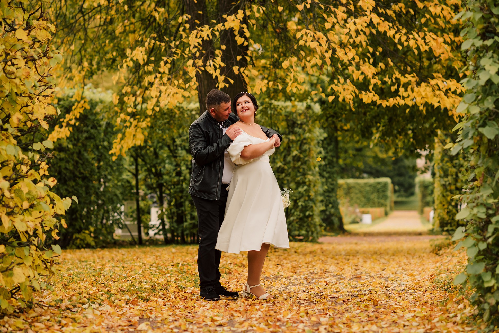 Анна и Сергей. Осень в Пушкине. Семейный и Свадебный фотограф. Санкт-Петербург. Пушкин