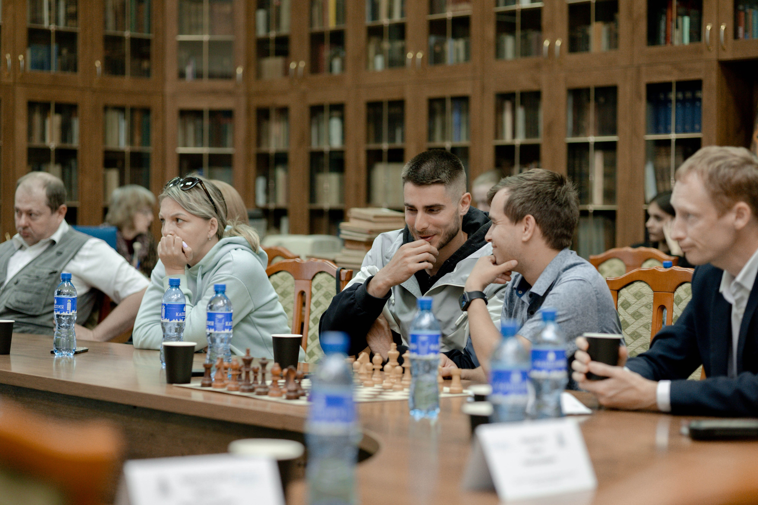 Награждение шахматной федерации