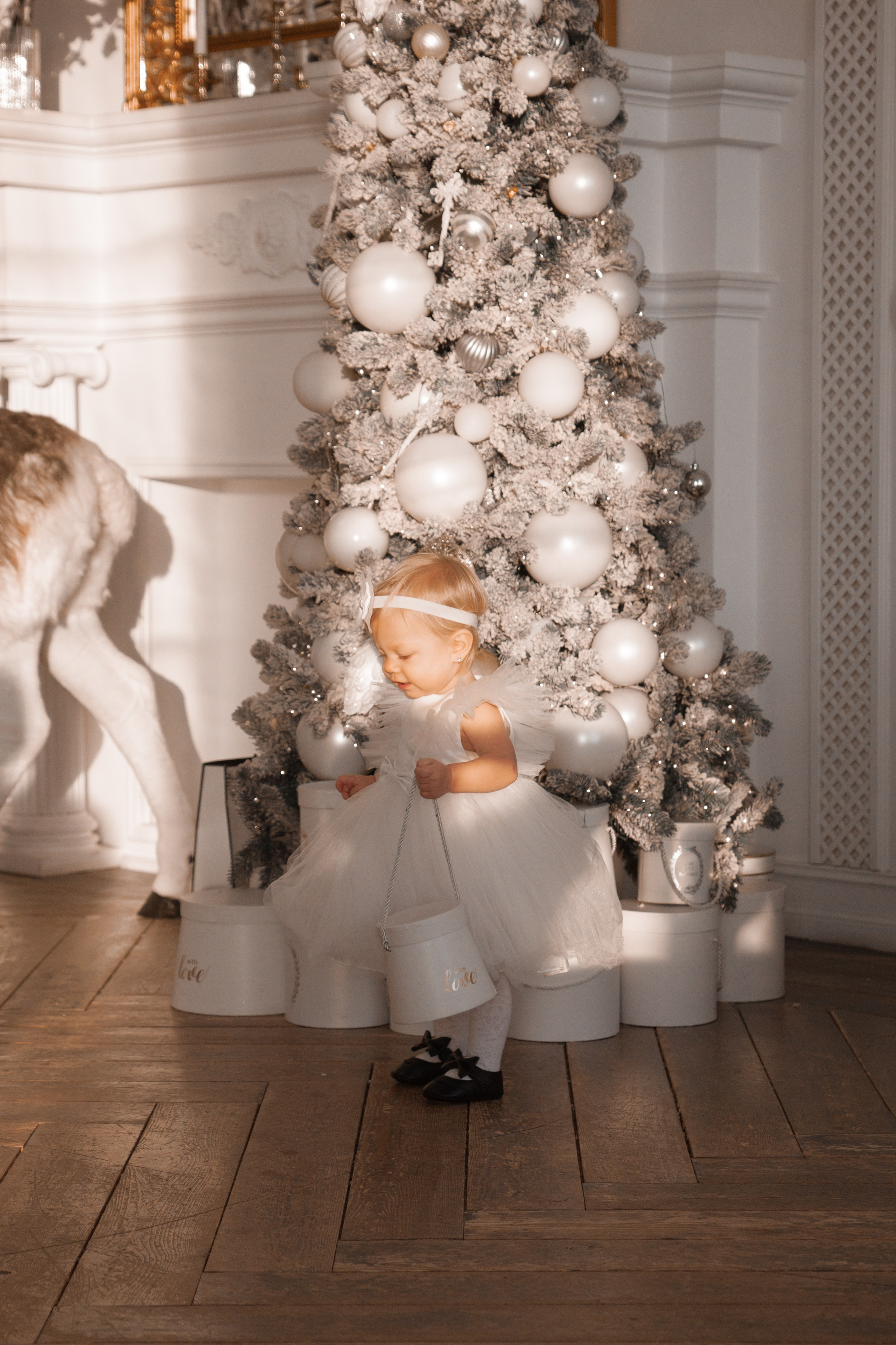 Black and white Christmas story. Фотограф Ирина Воробьева