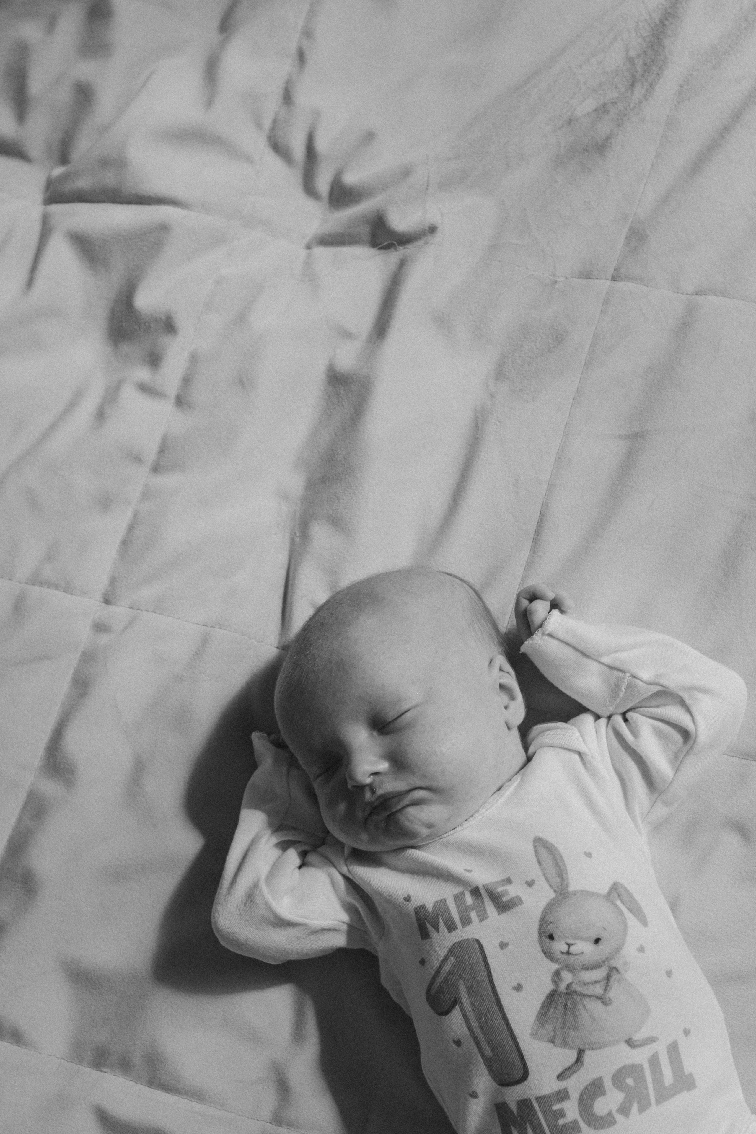 Самый первый месяц жизни. Семейный фотограф в Москве