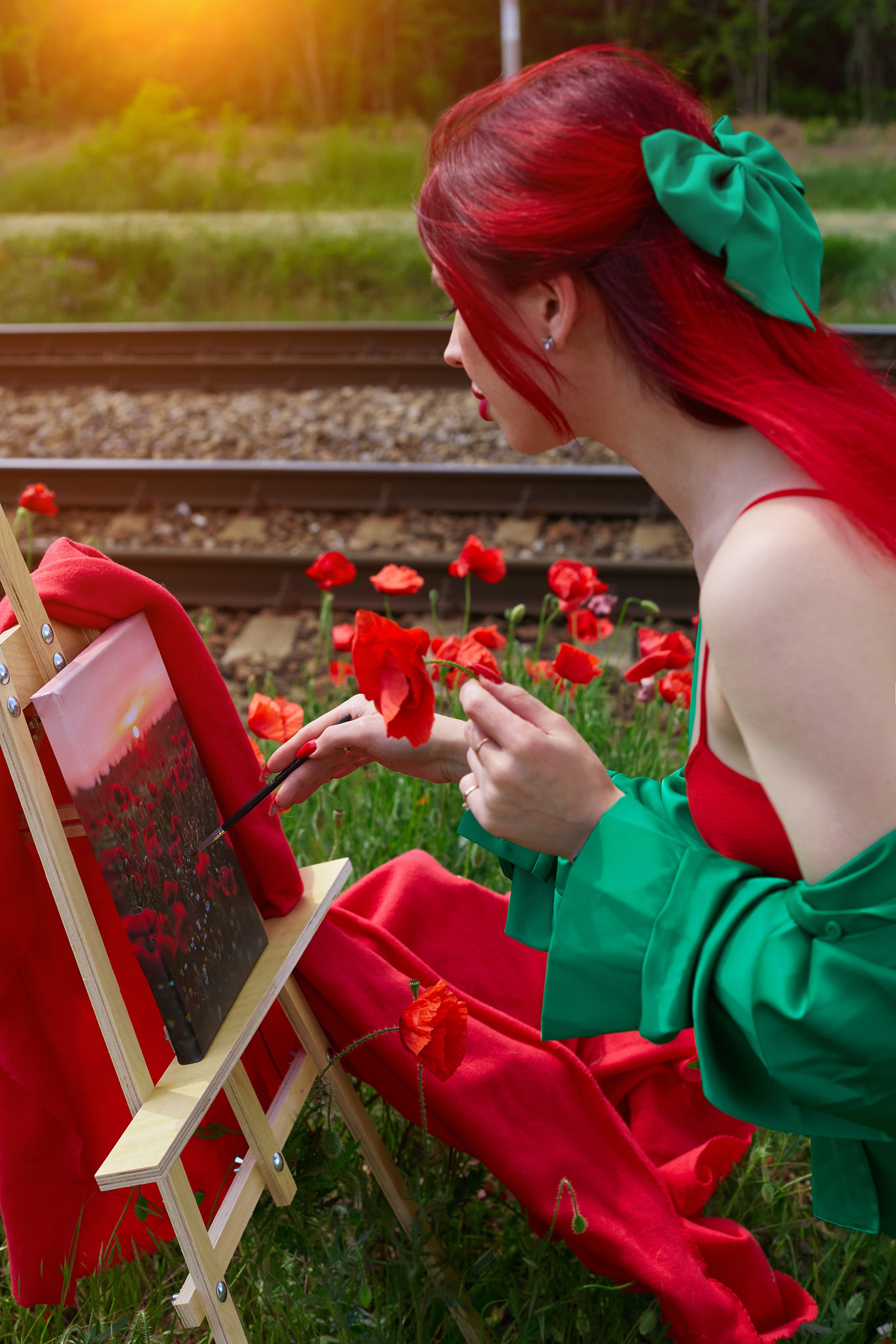 «Картина с маками». Свадебный и креативный фотограф в ЮФО и МСК