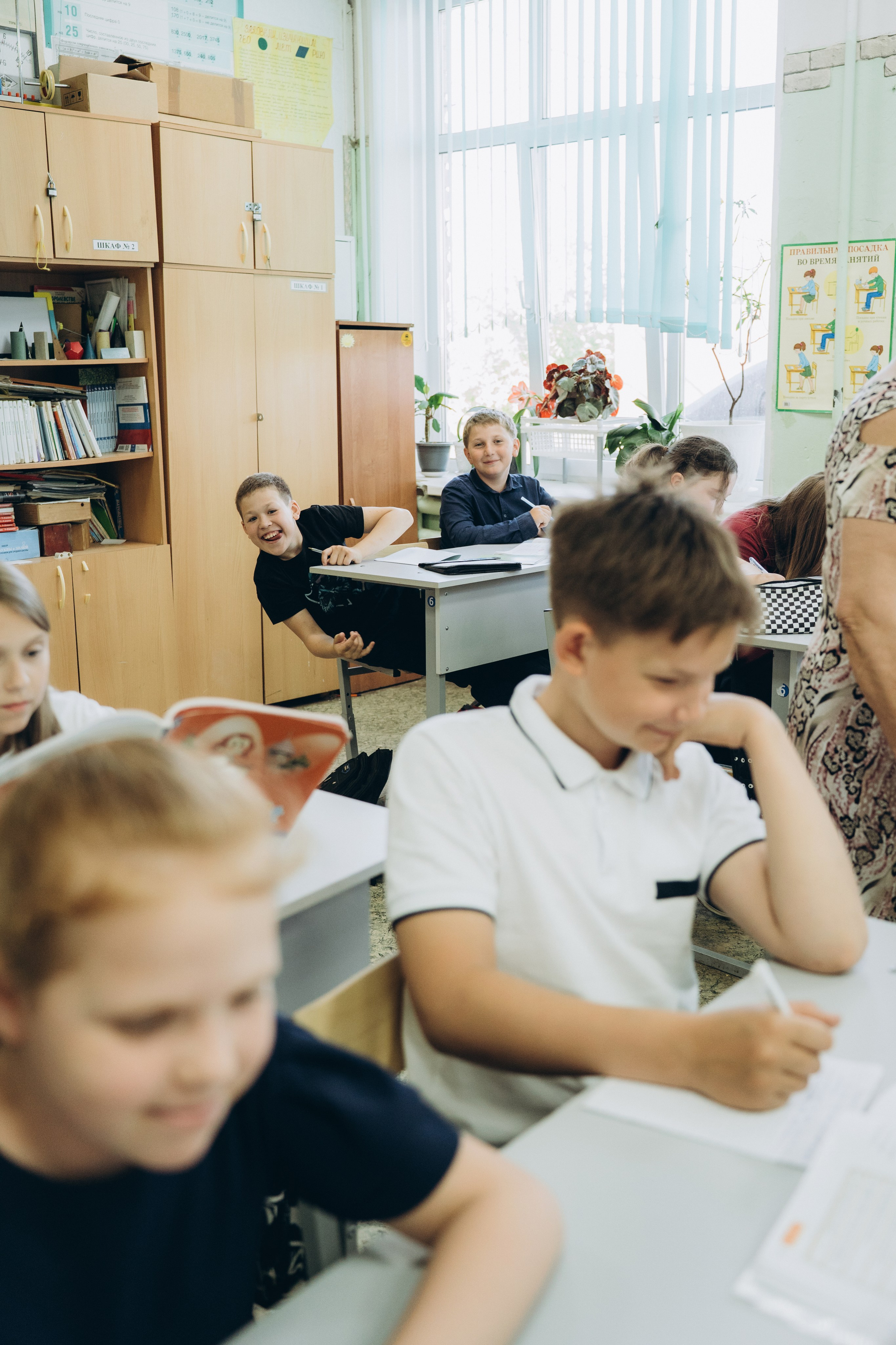 Школа, 4 класс. Семейный фотограф • Домашние съемки в Нижнем Новгороде