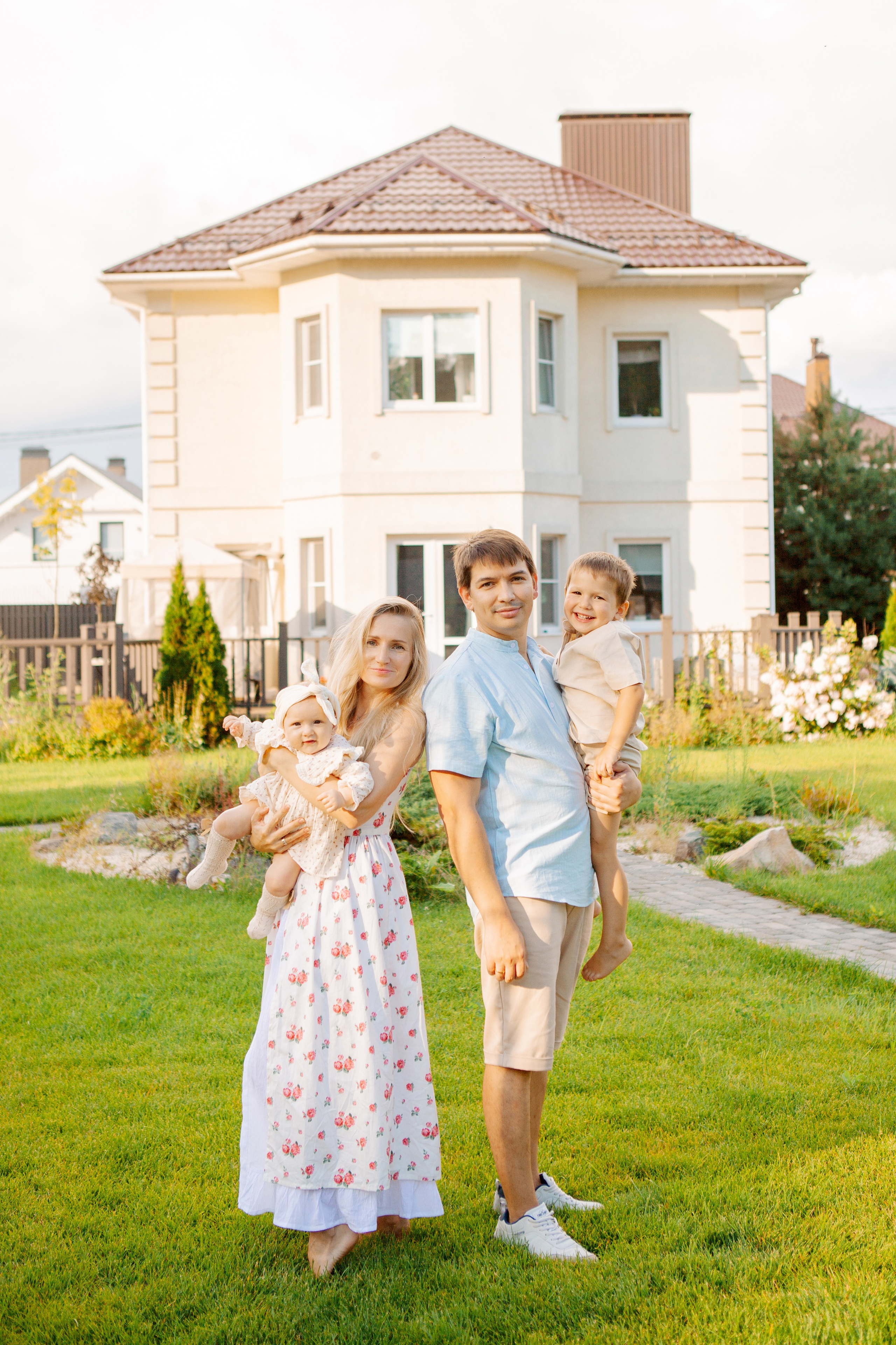 Семейная фотосессия дома. Фотограф Ольга Ефремова