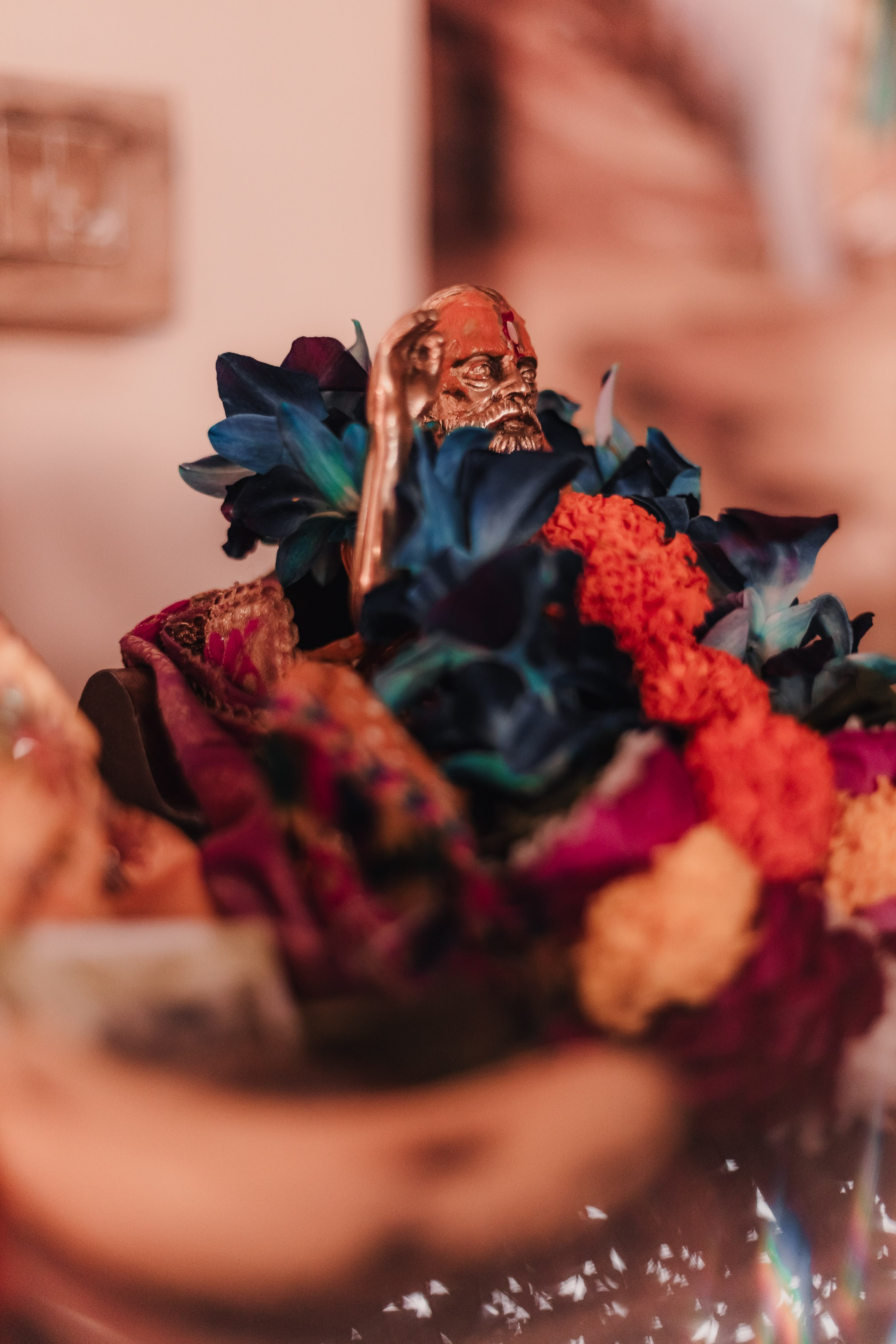 Lakshmi pooja in India. Mariam Bagdasaryan