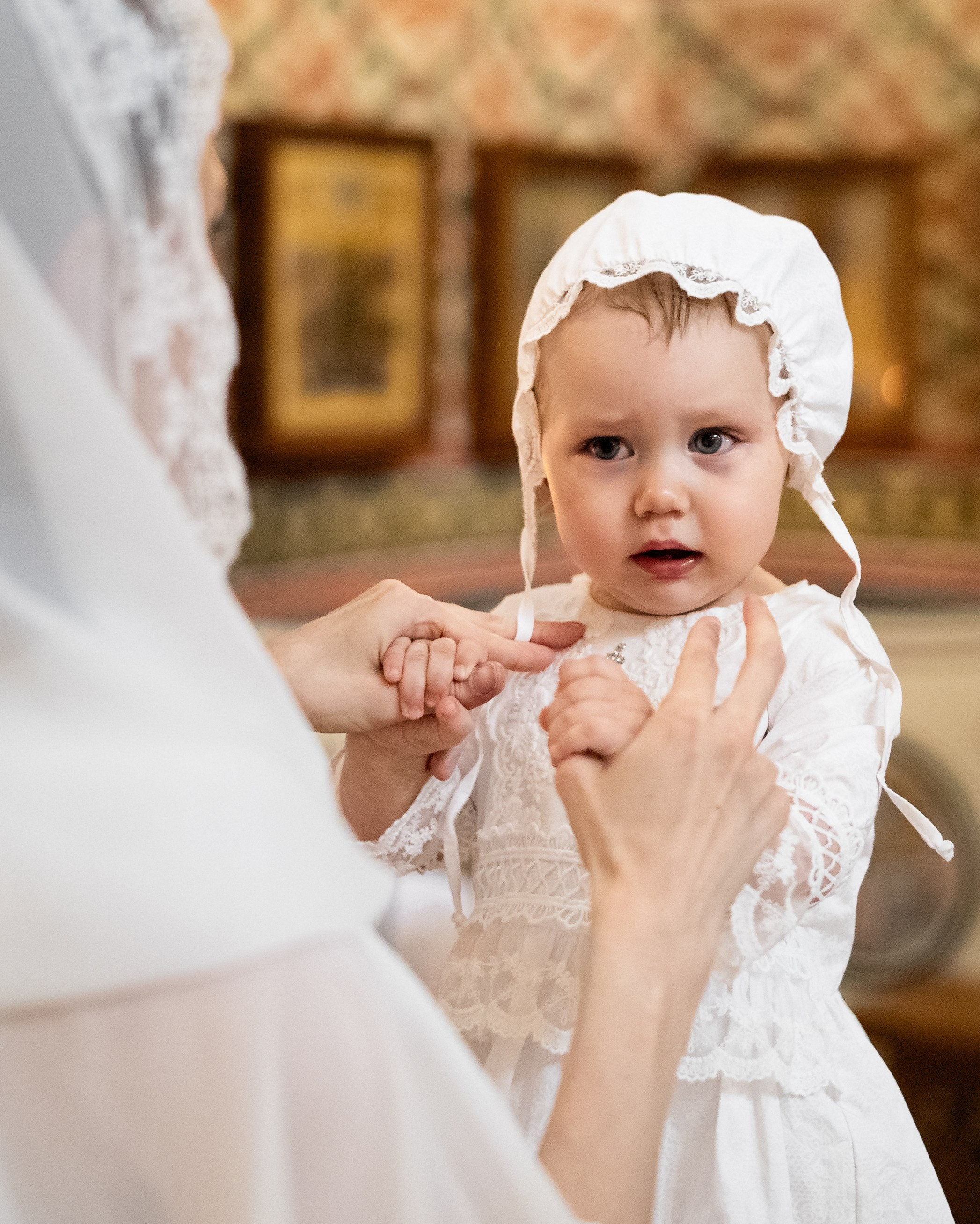Крещение Евангелины. Уникальный фотограф на крещение и венчание. Москва