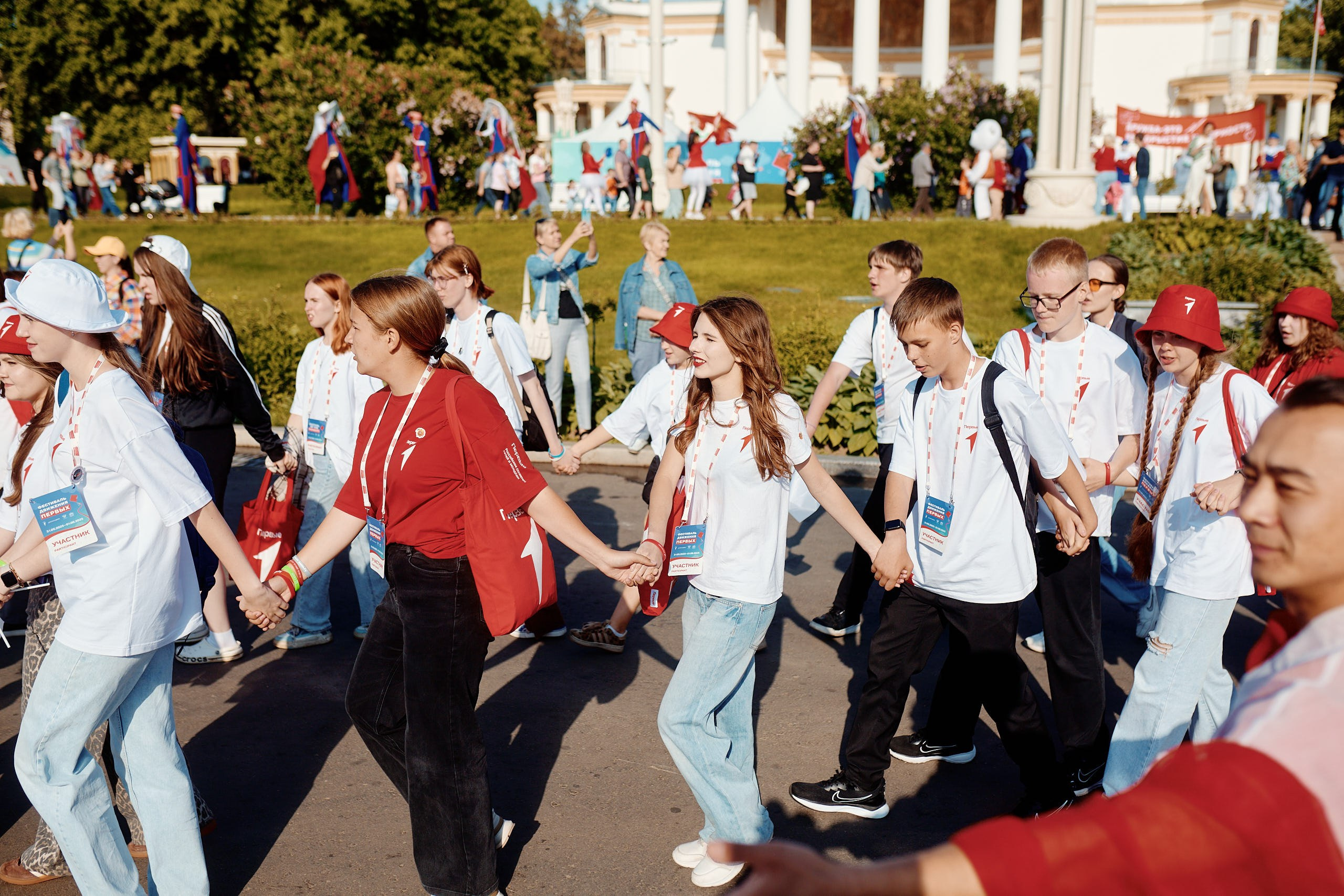 Фестиваль Движения Первых 2025. Репортажная съемка в Москве