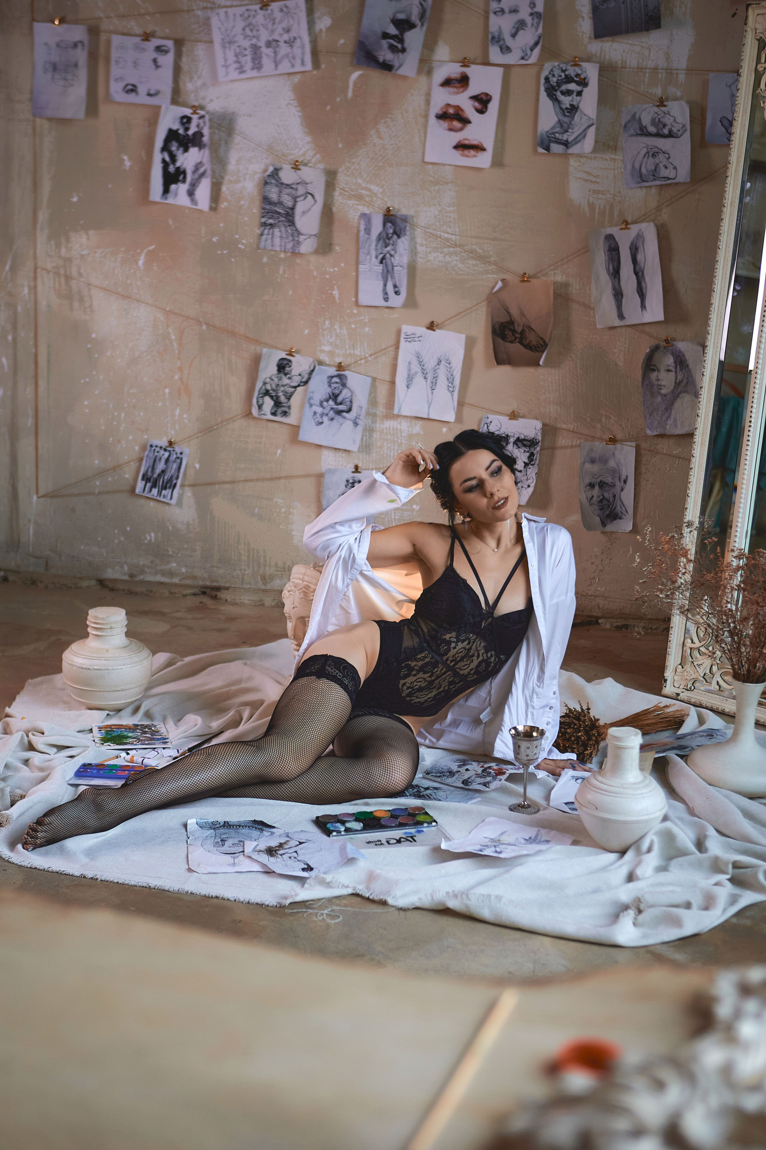 Портретная съемка в студии. Семейный и свадебный фотограф в Краснодаре Михеева Светлана