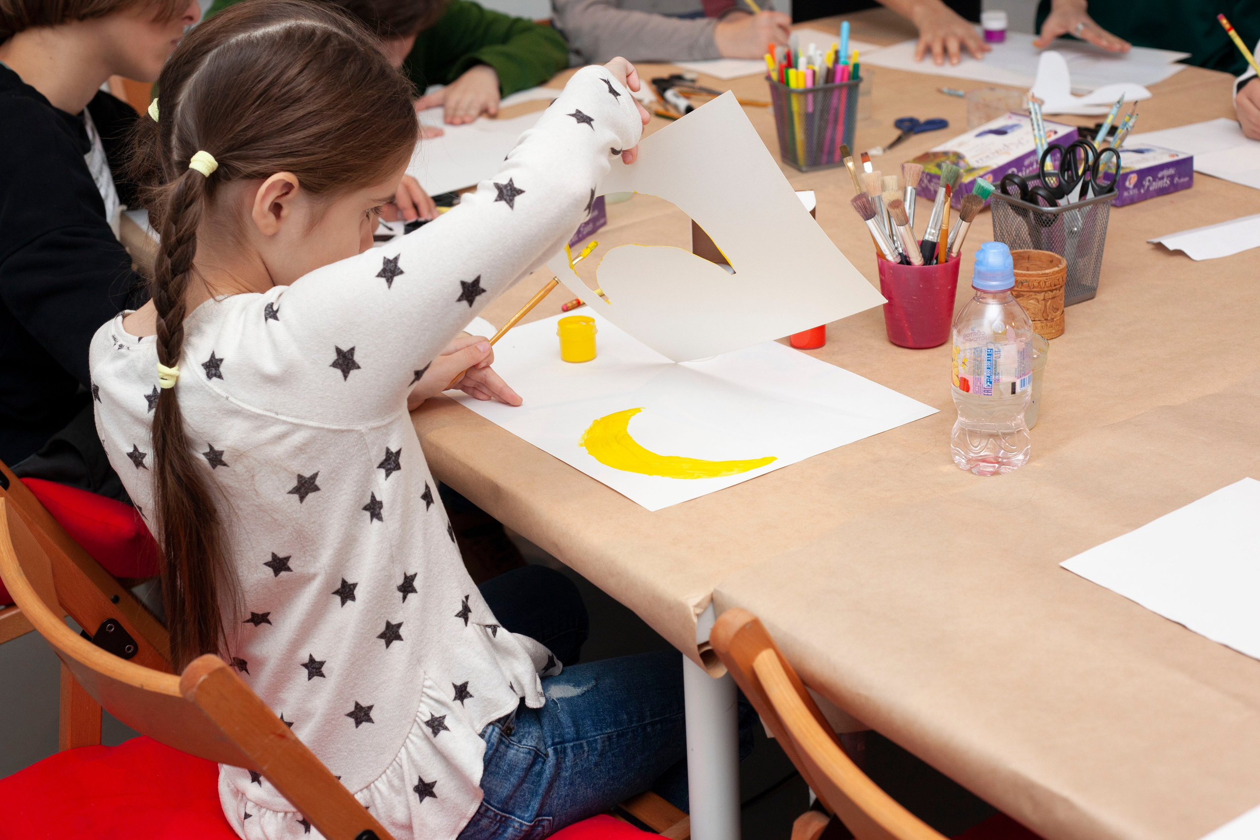 Детский мастер-класс в ММОМА. Stanislav Baryshev — People. Emotions. Atmosphere