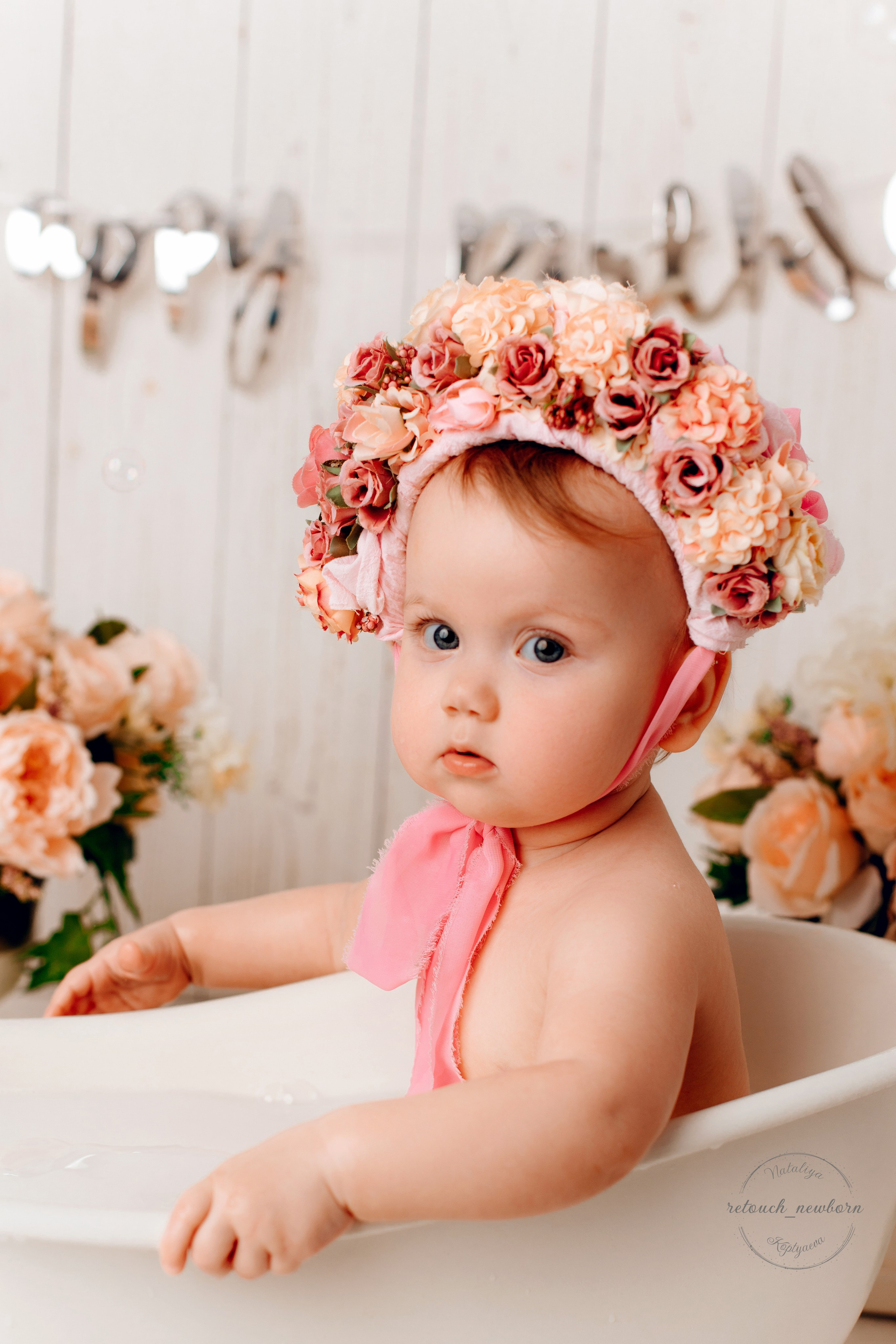 А. Ретушь новорожденных, обучение ретуши новорожденных, Наталия Коптяева