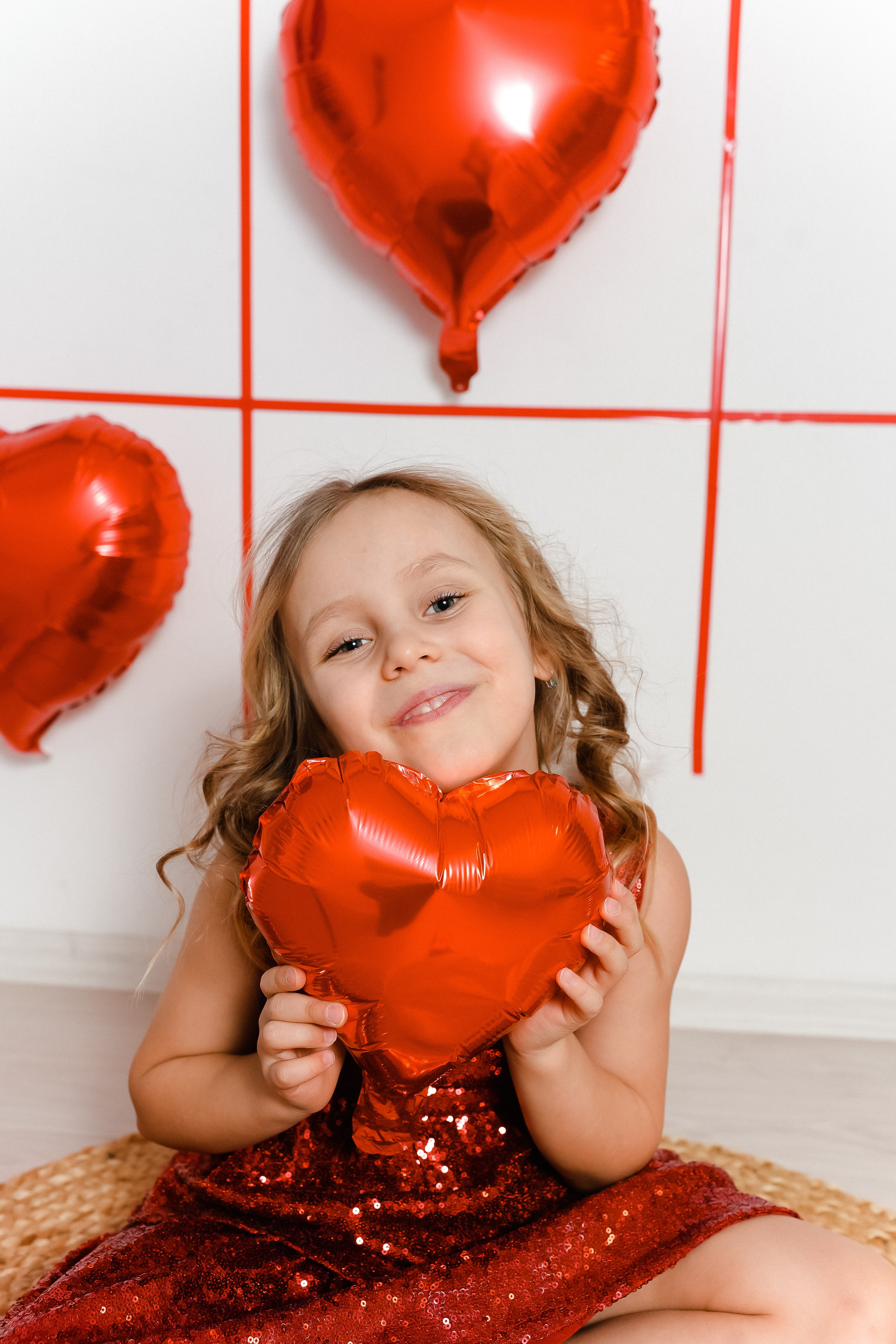 Сердечки. Фотограф новорожденных и детский фотограф в Екатеринбурге Ксени