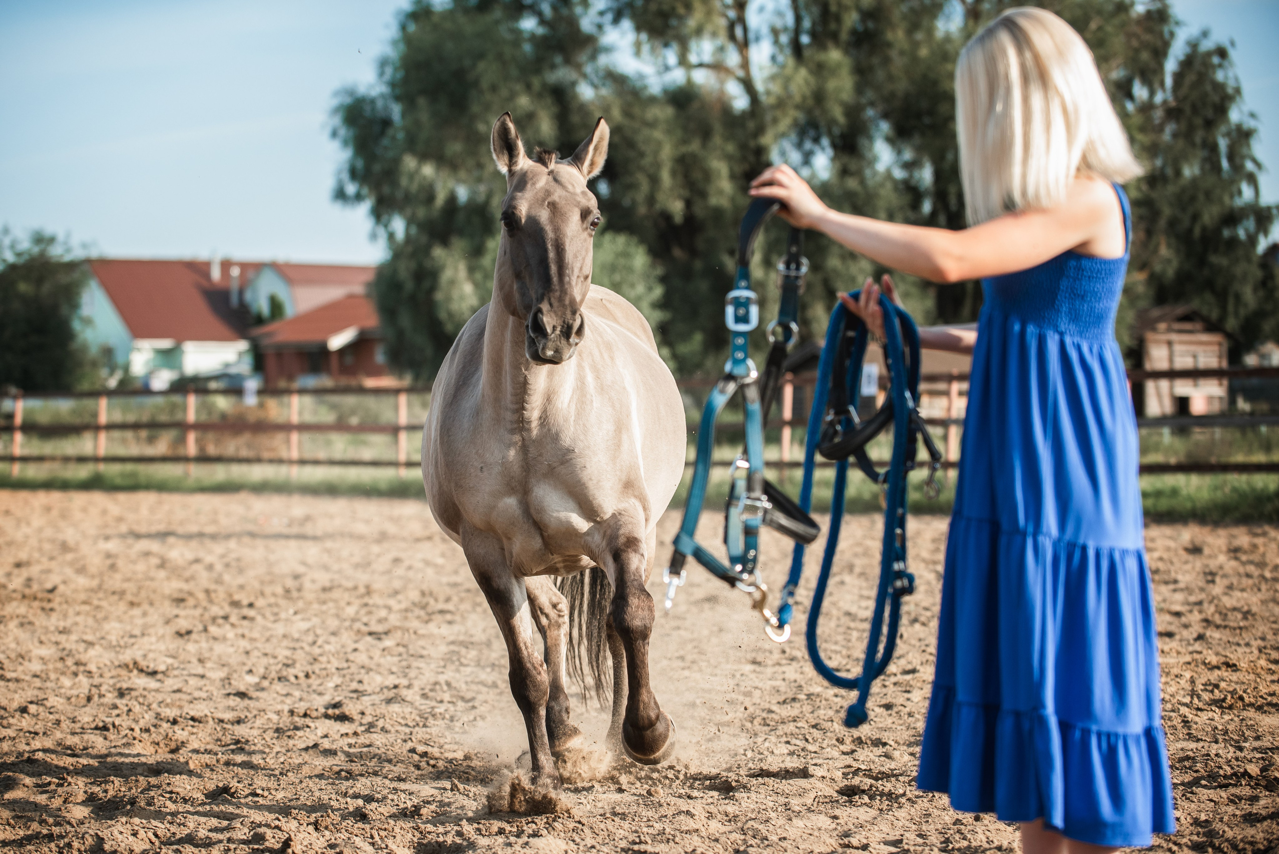 Катя SedlaMSK и Кася с Габи. Конный фотограф Куракина Дарья • Фотосессии с лошадьми