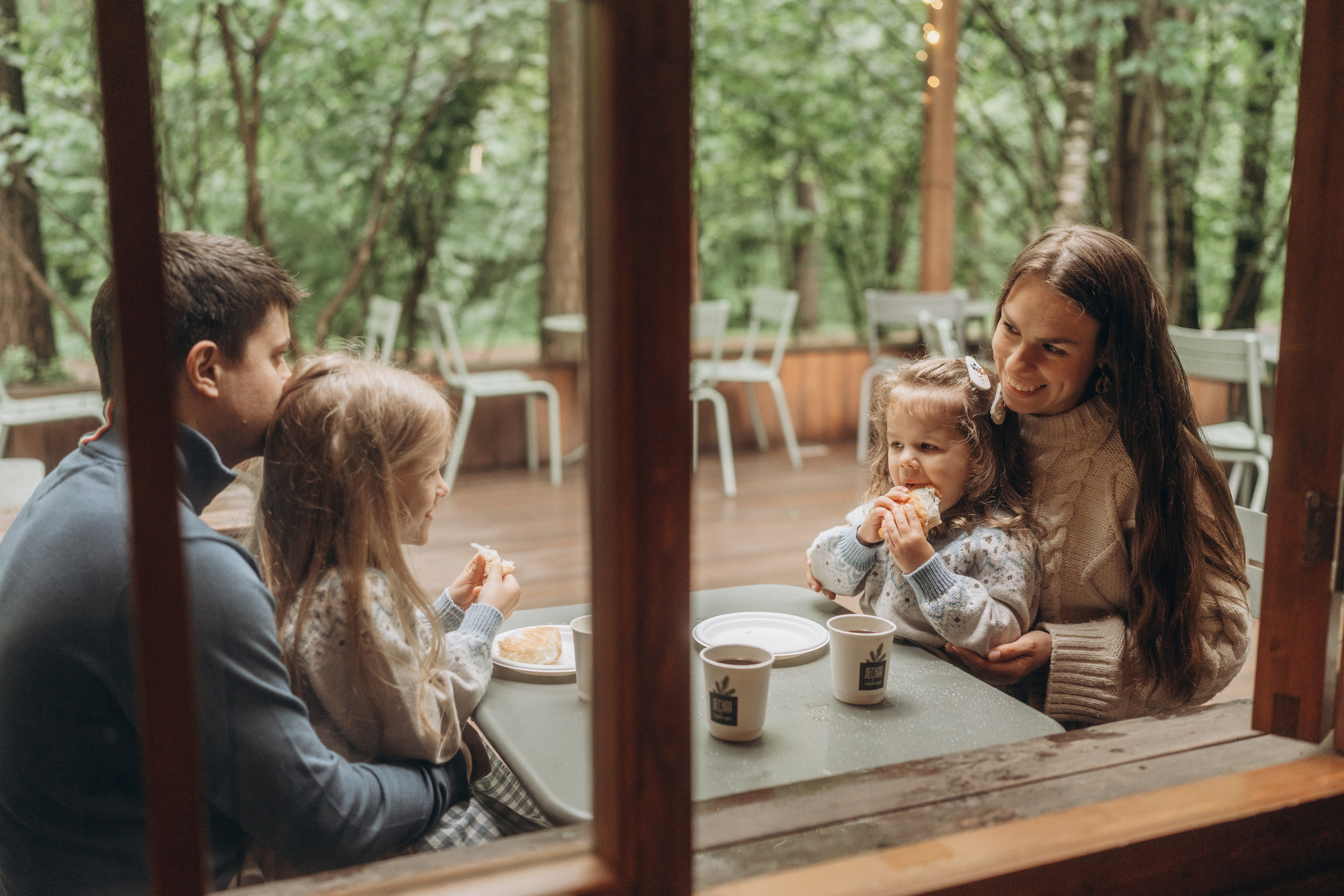 Лесная чайная. Семейный фотограф и видеограф в Москве