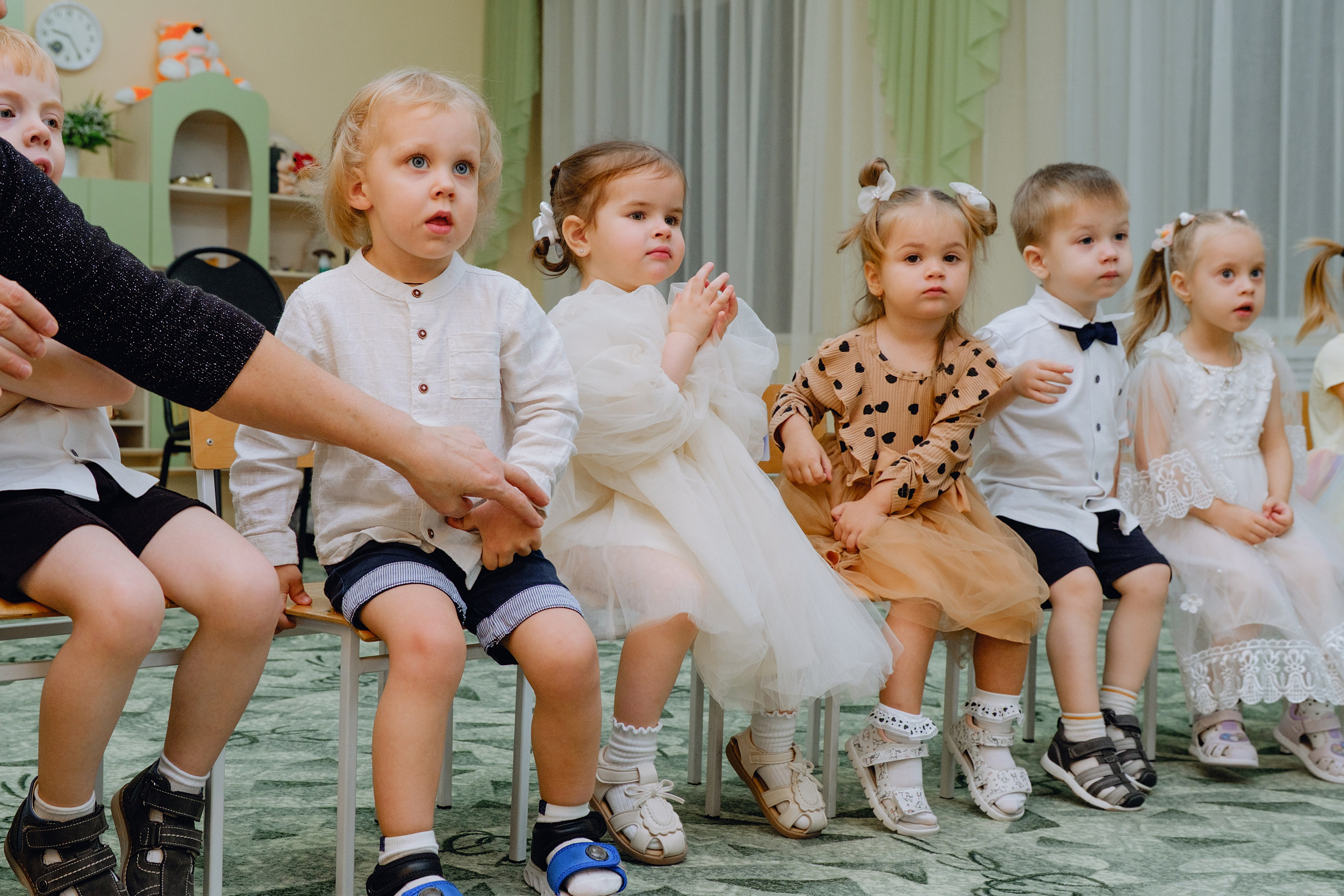 Утренник малышей. Фотограф Софья Володкина