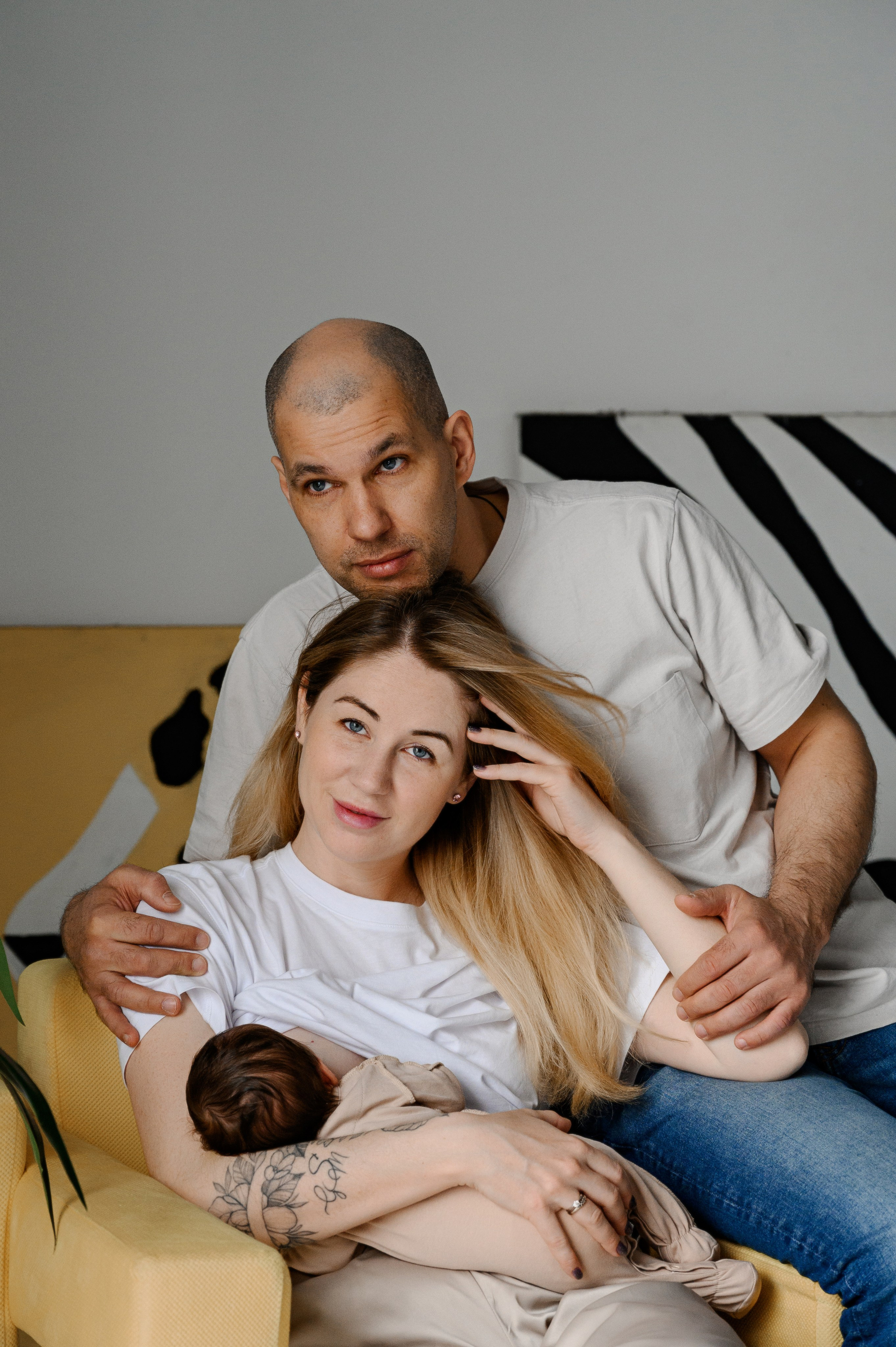 Ньюборн в студии. Фотограф новорожденных малышей в Санкт-Петербурге