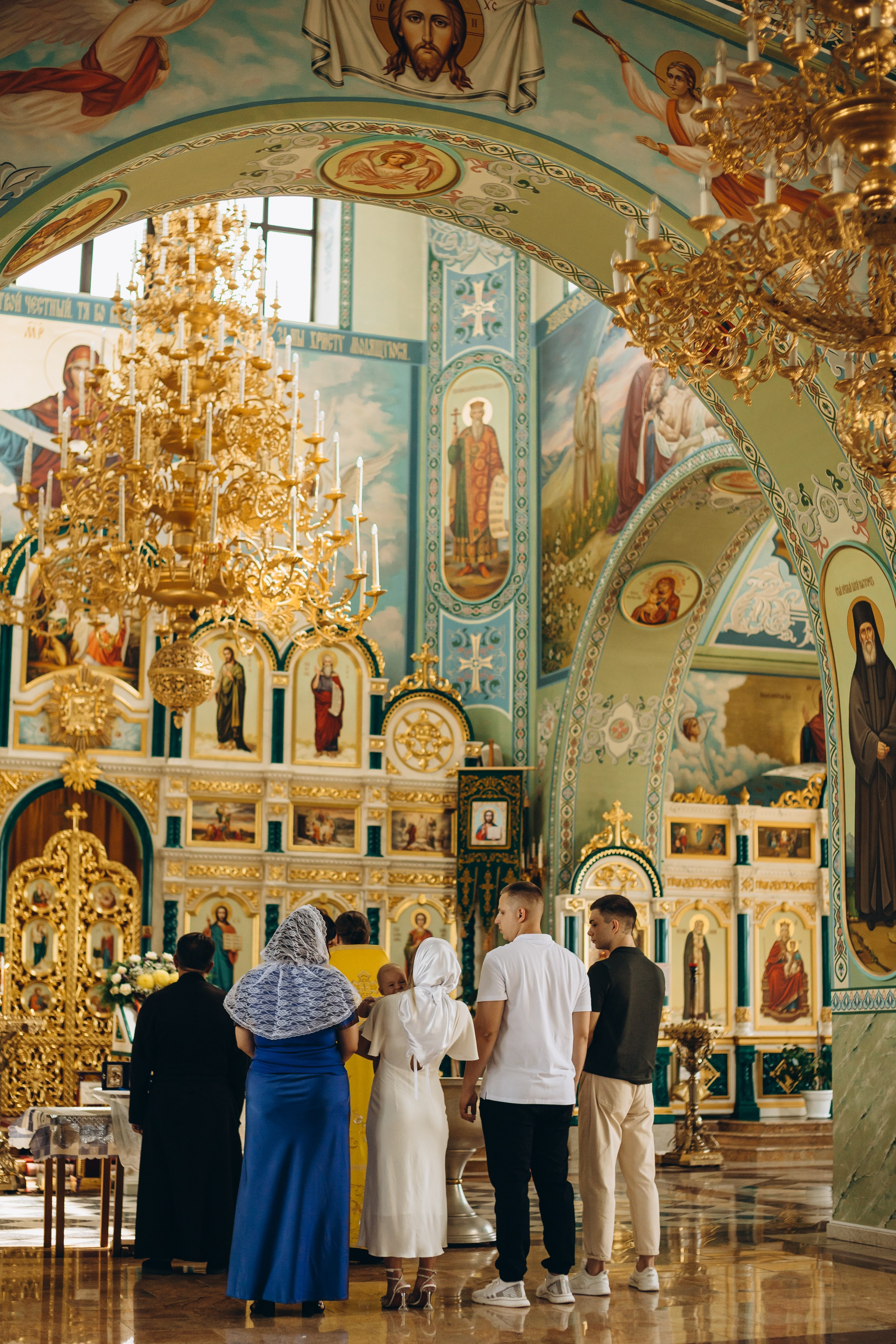 Крещение Мирона. Семейный фотограф в Волгодонске Краченцева Анна