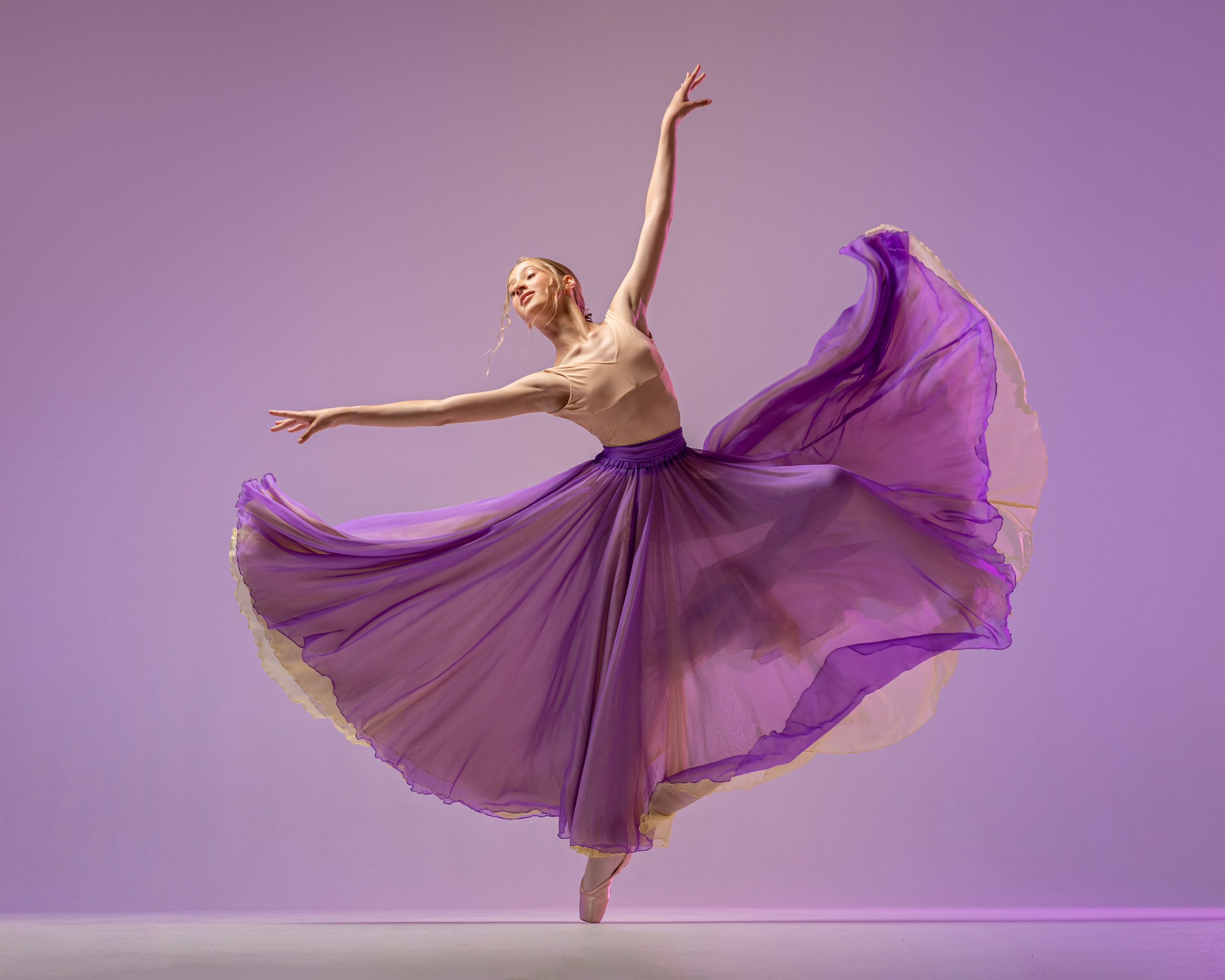Балетная съёмка на белой циклораме и фонах. Балетный фотограф Алина Ханько — Душа Балета