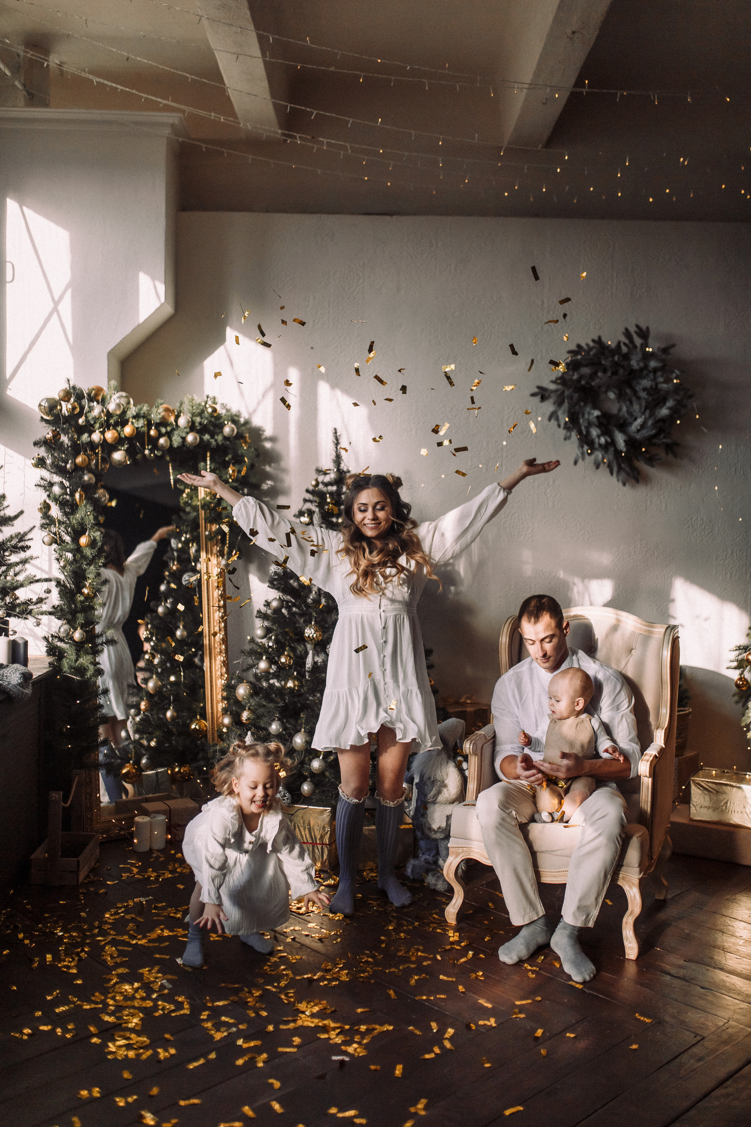 Семейная новогодняя [NEW]. Свадебный и семейный фотограф Москва Екатерина Верижникова