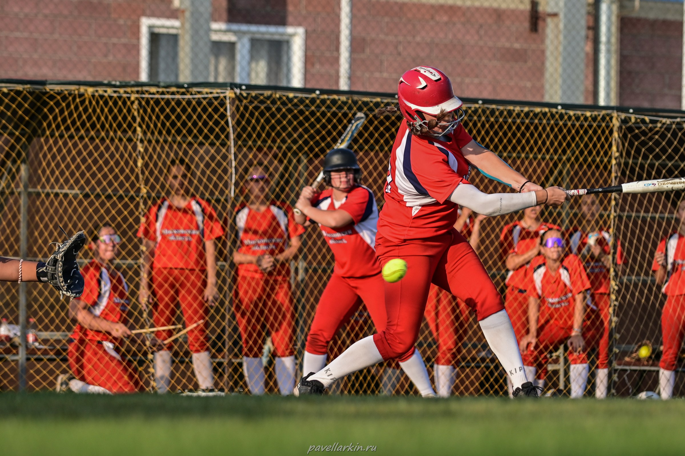 Софтбол: Финал юношеской спартакиады 2025 года. Спортивный фотограф, фотожурналист Павел Ларькин