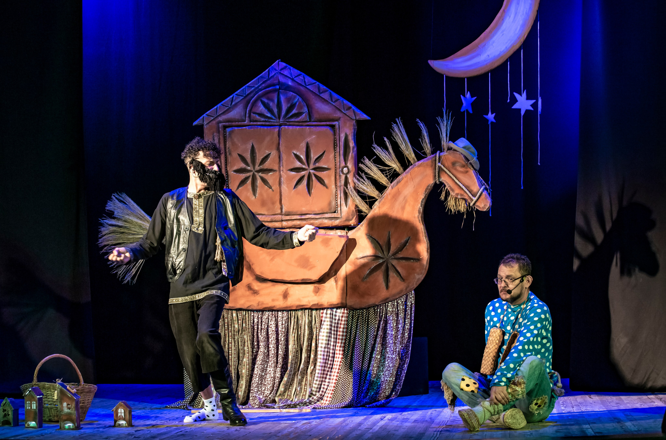 Лапотные сказки спектакль театра Саквояж. Фотограф в Сочи Юрий Шептаев