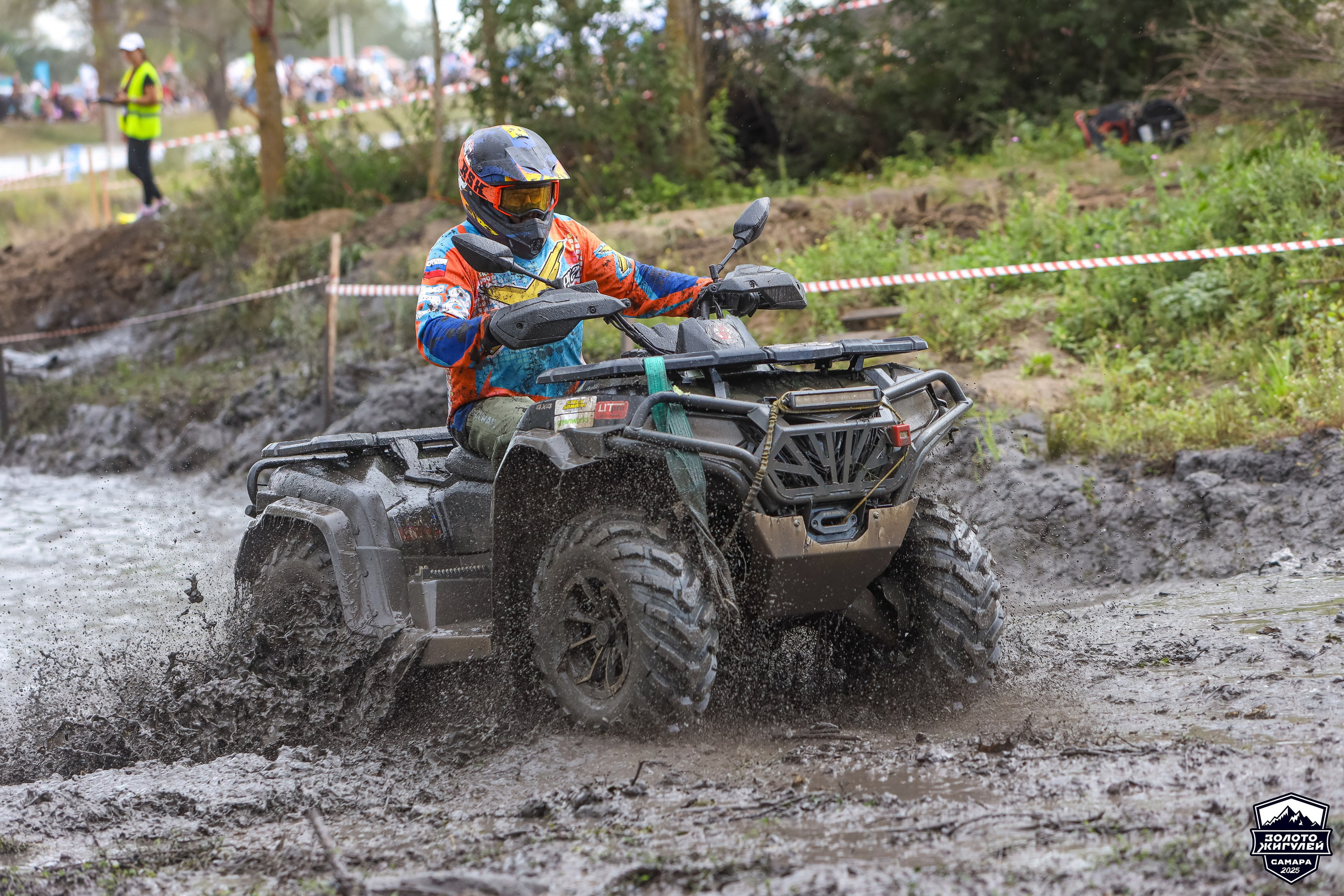 Кубок России по гонкам с водными препятствиями на квадроциклах «Золото Жигулей 2025». Спортивный фотограф в Самаре