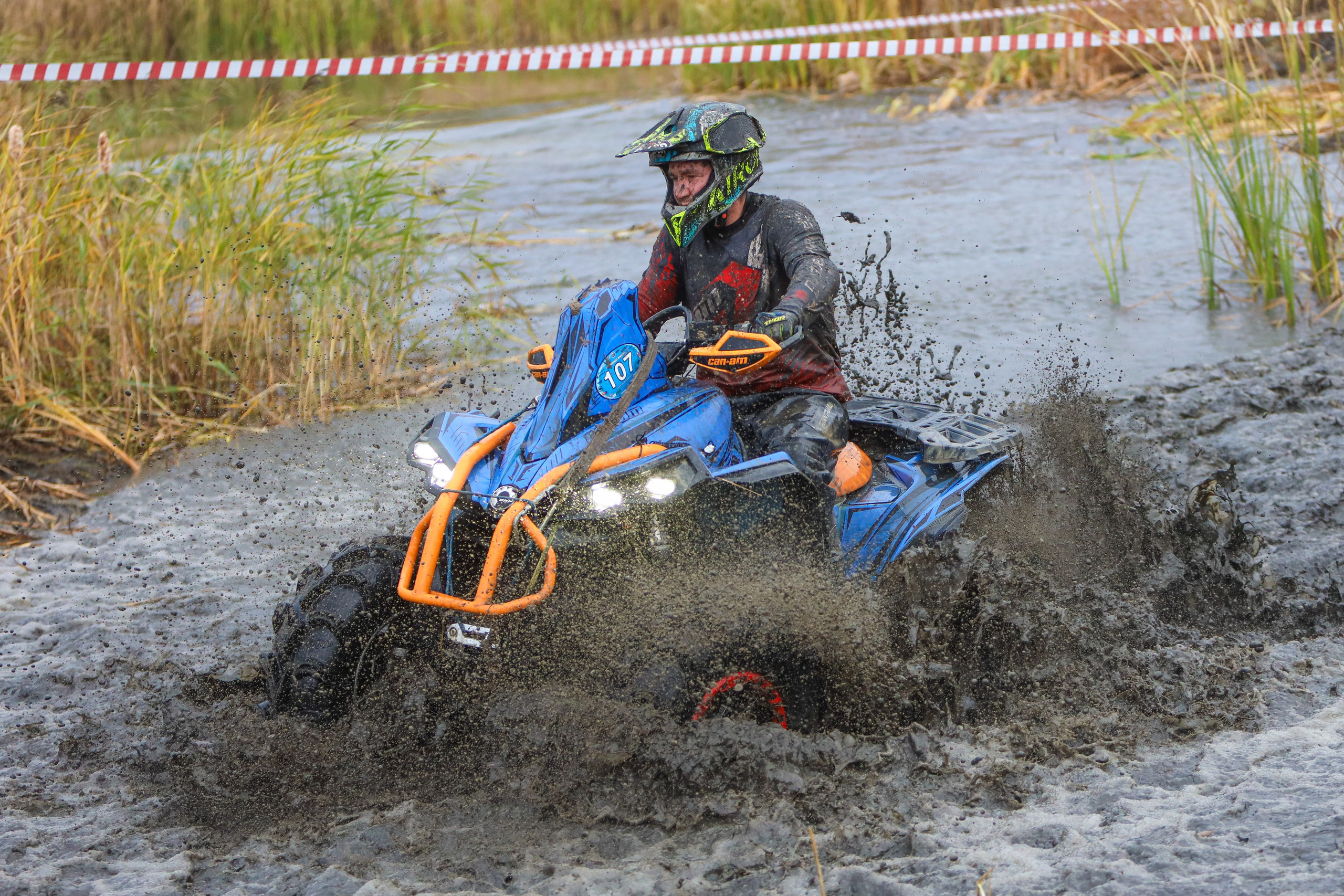 Гонки на квадроциклах Грязевое кольцо. Спортивный фотограф в Самаре