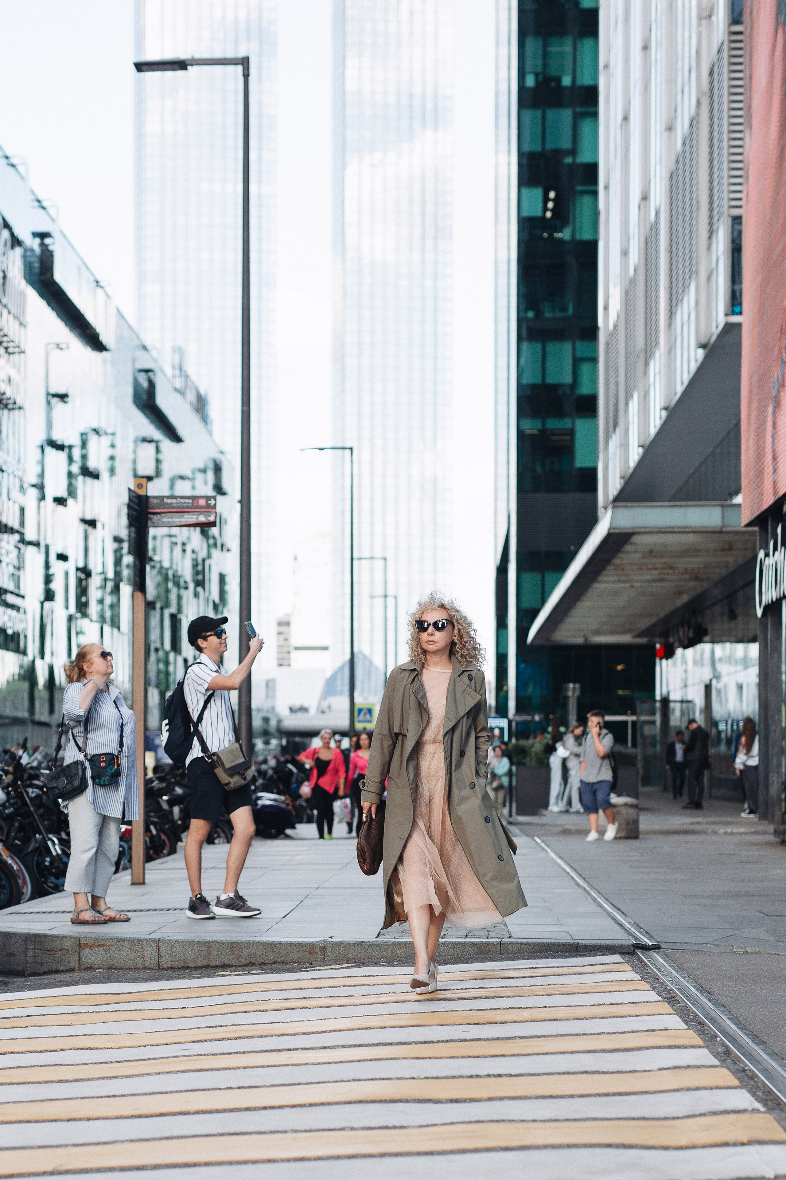Аня в Moscow City. Семейный фотограф в Москве Марина Петра
