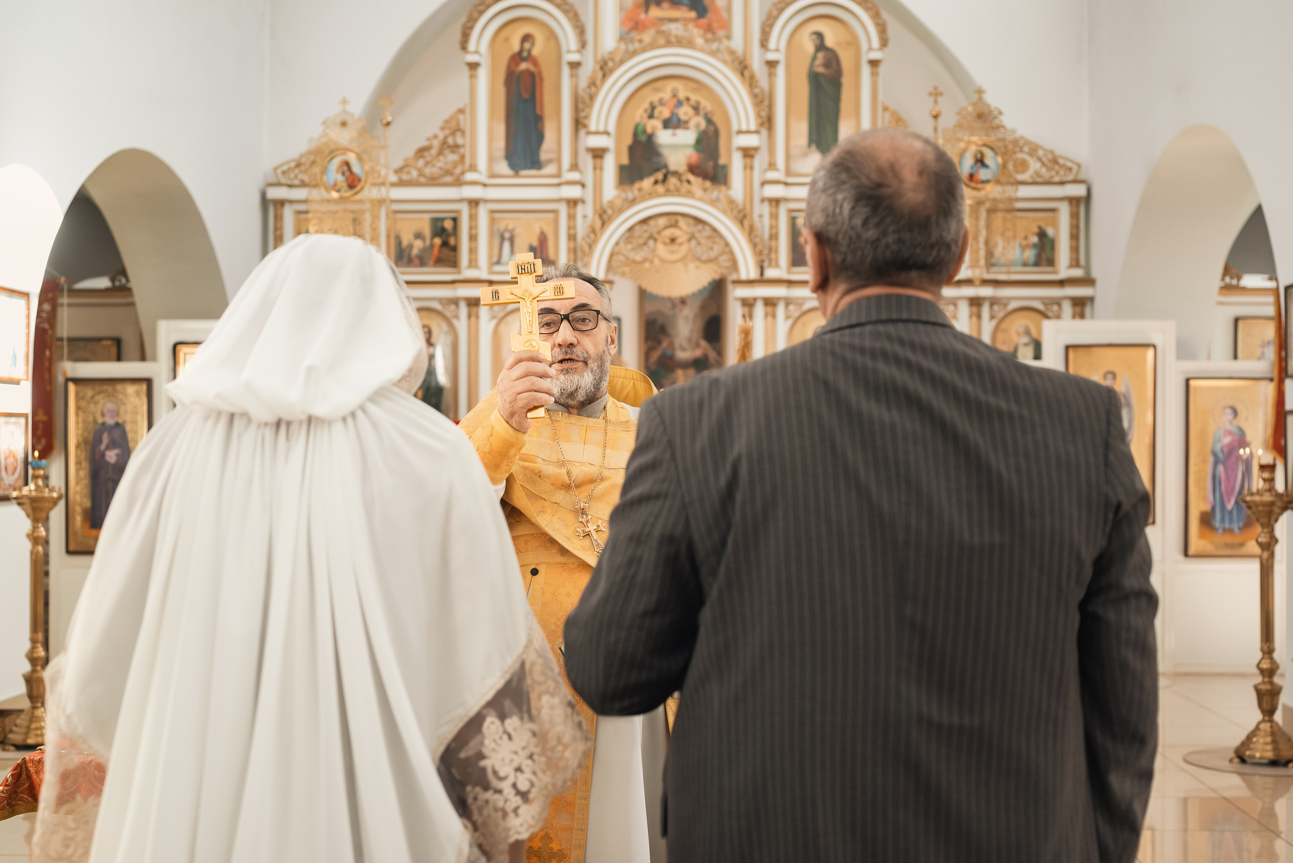 Венчание. С. Нежинка. Церковный фотограф на Таинство Крещения и Венчания в Оренбурге и Оренбургской области Екатерина Белкина