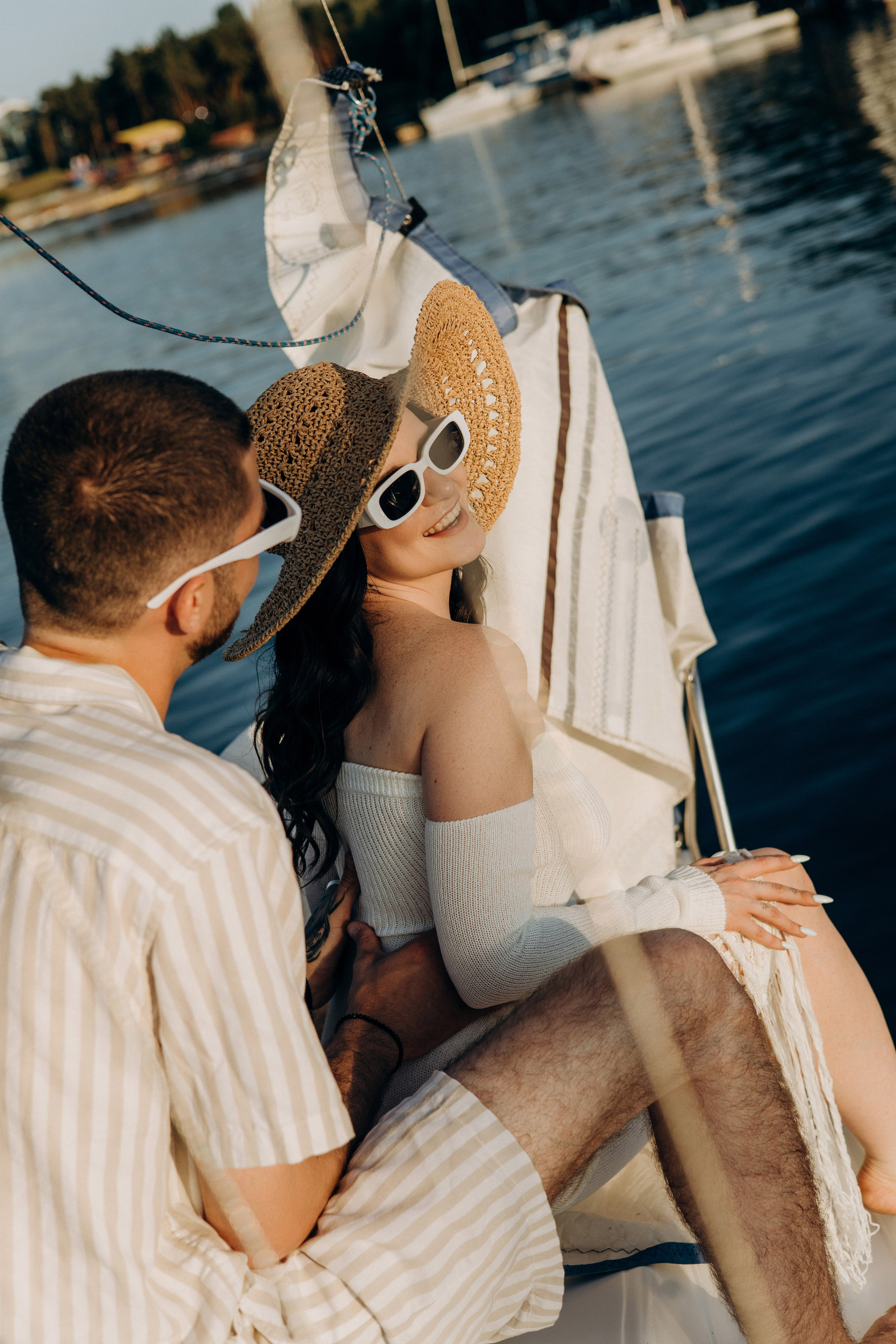 Катя, Максим, яхта. Портретный и семейный фотограф в Воронеже Ксения Ремизова