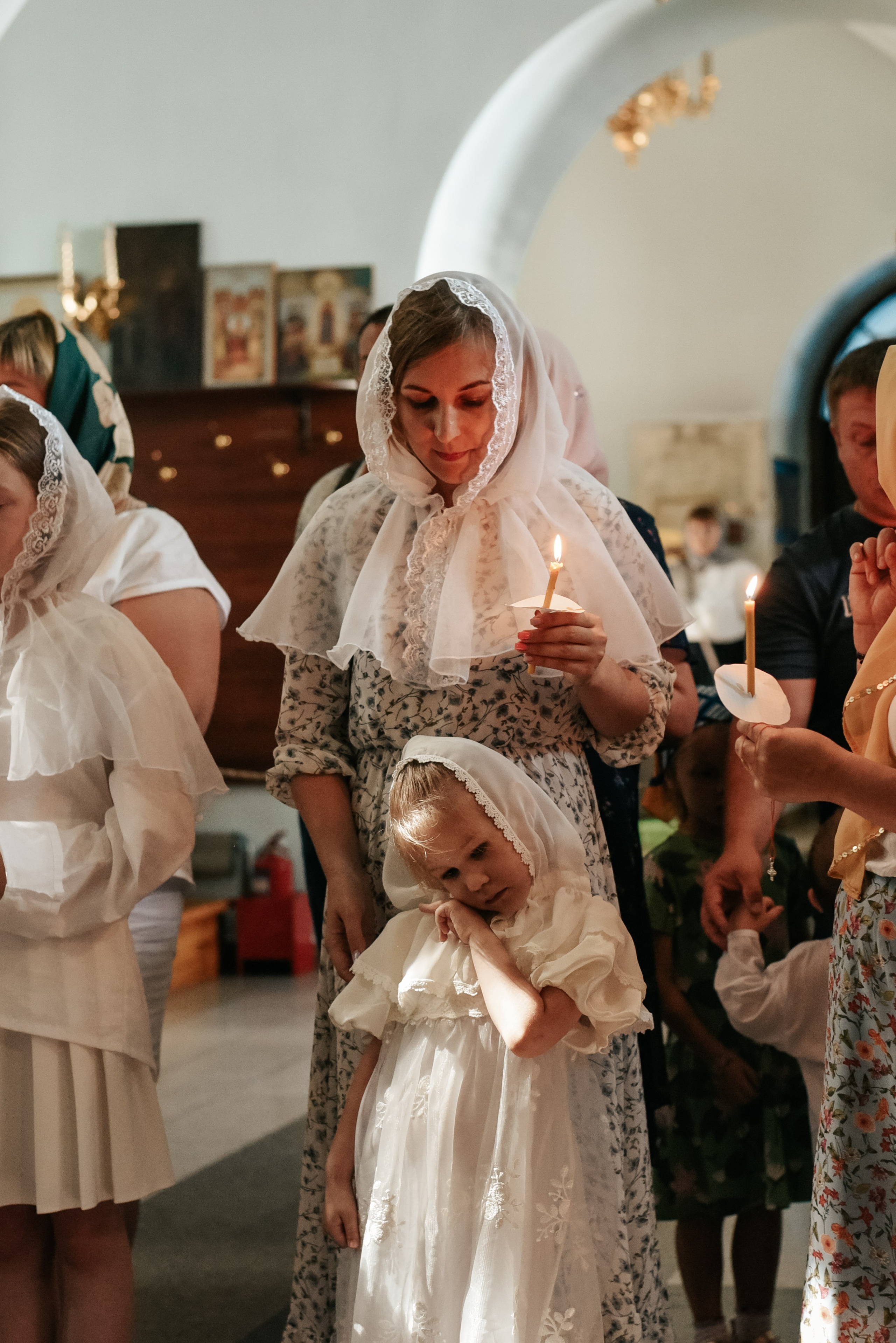 Крещение в Храме в честь иконы Божией Матери. Фотограф Анастасия Гурьянова в Тюмени и Ялуторовске