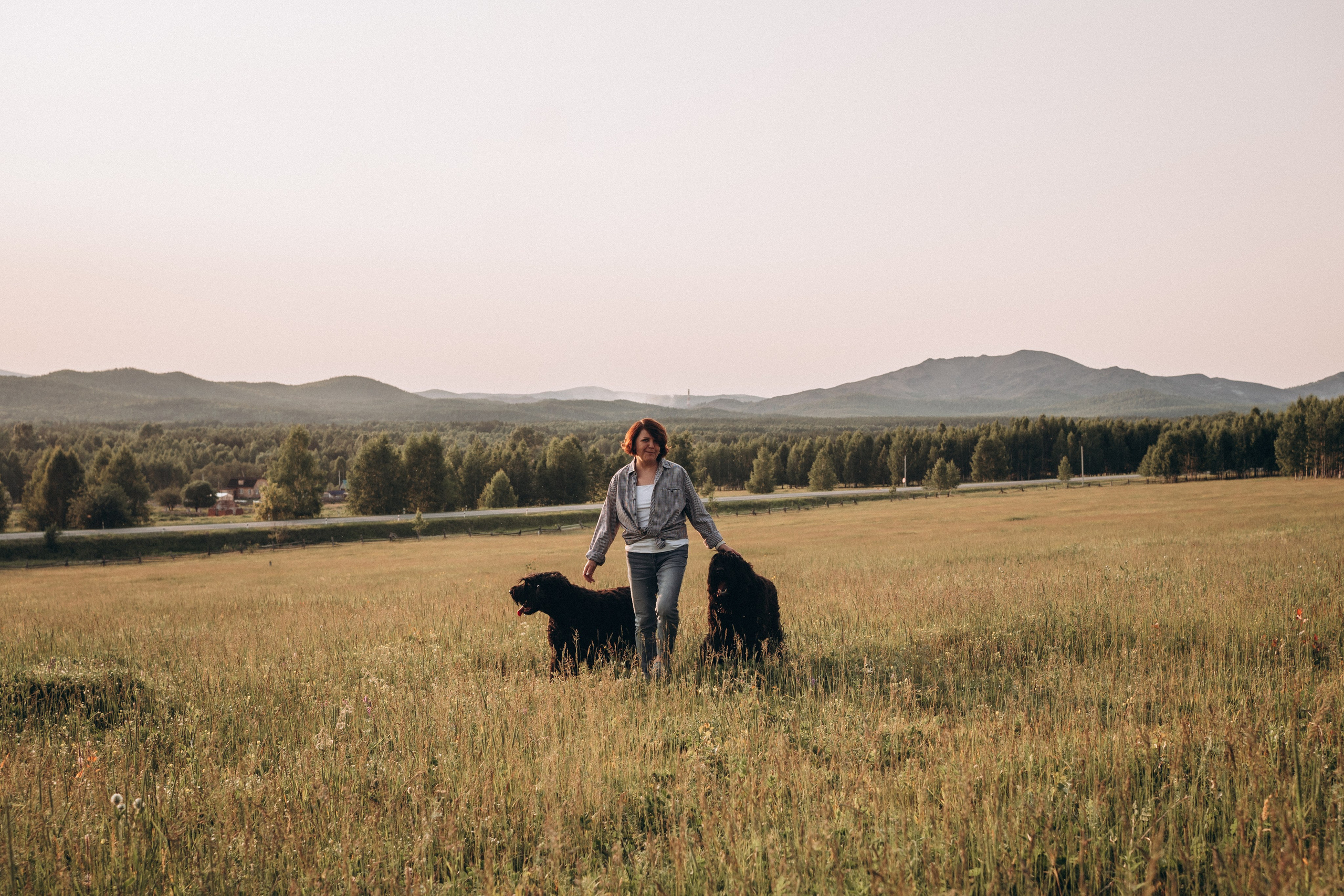 Лариса, Кира и Грэйс. Фотограф-анималист Анастасия Большакова
