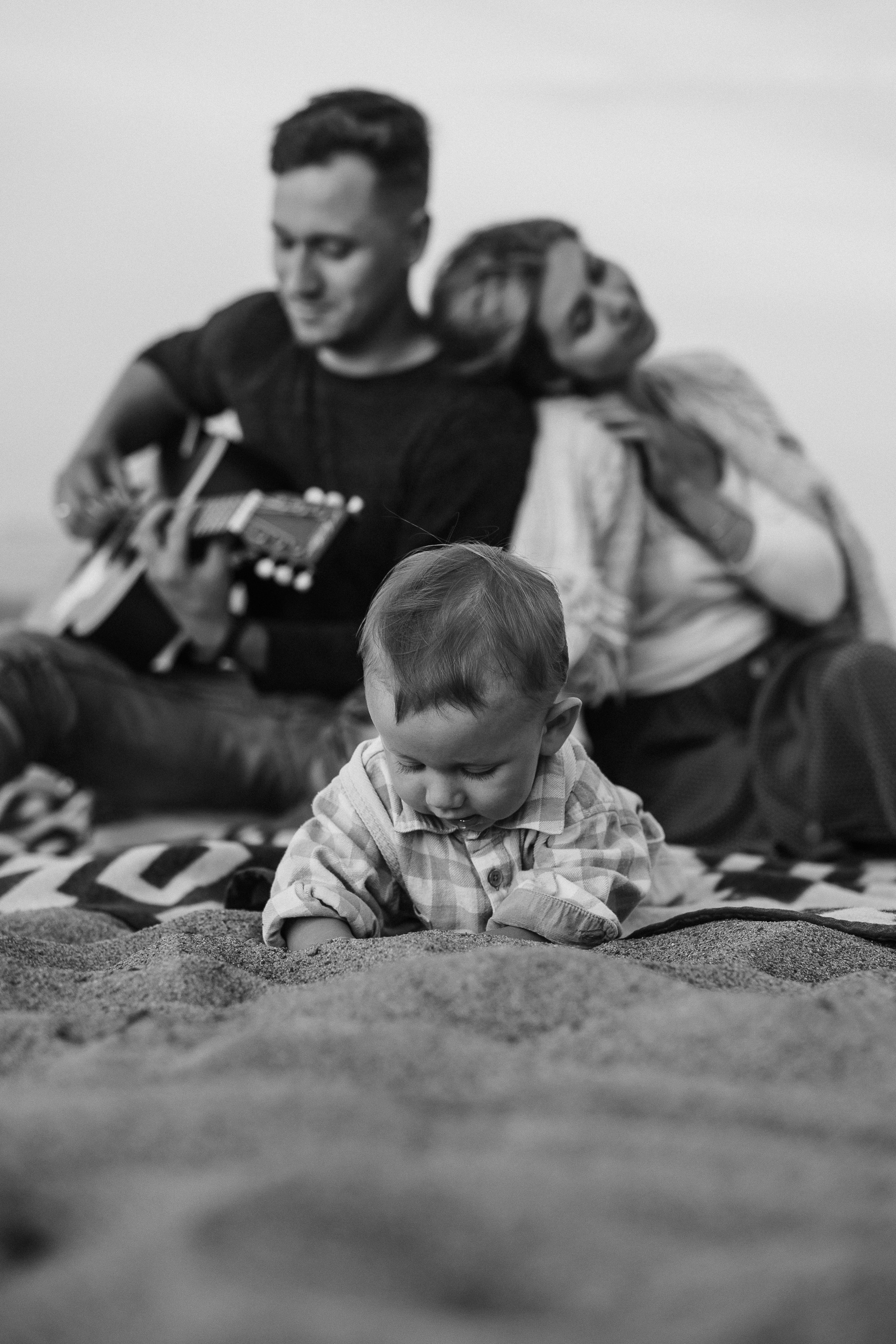 Стефан с родителями на заливе. Фотограф Ольга Игорева