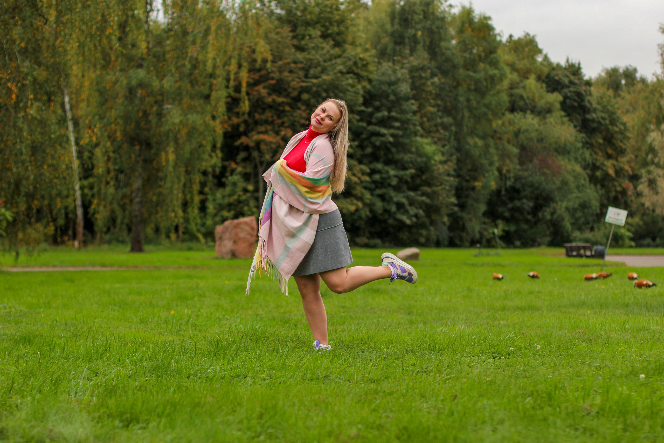 Мария на прогулке в Ботаническом саду. Ваш личный фотограф в Москве Мила