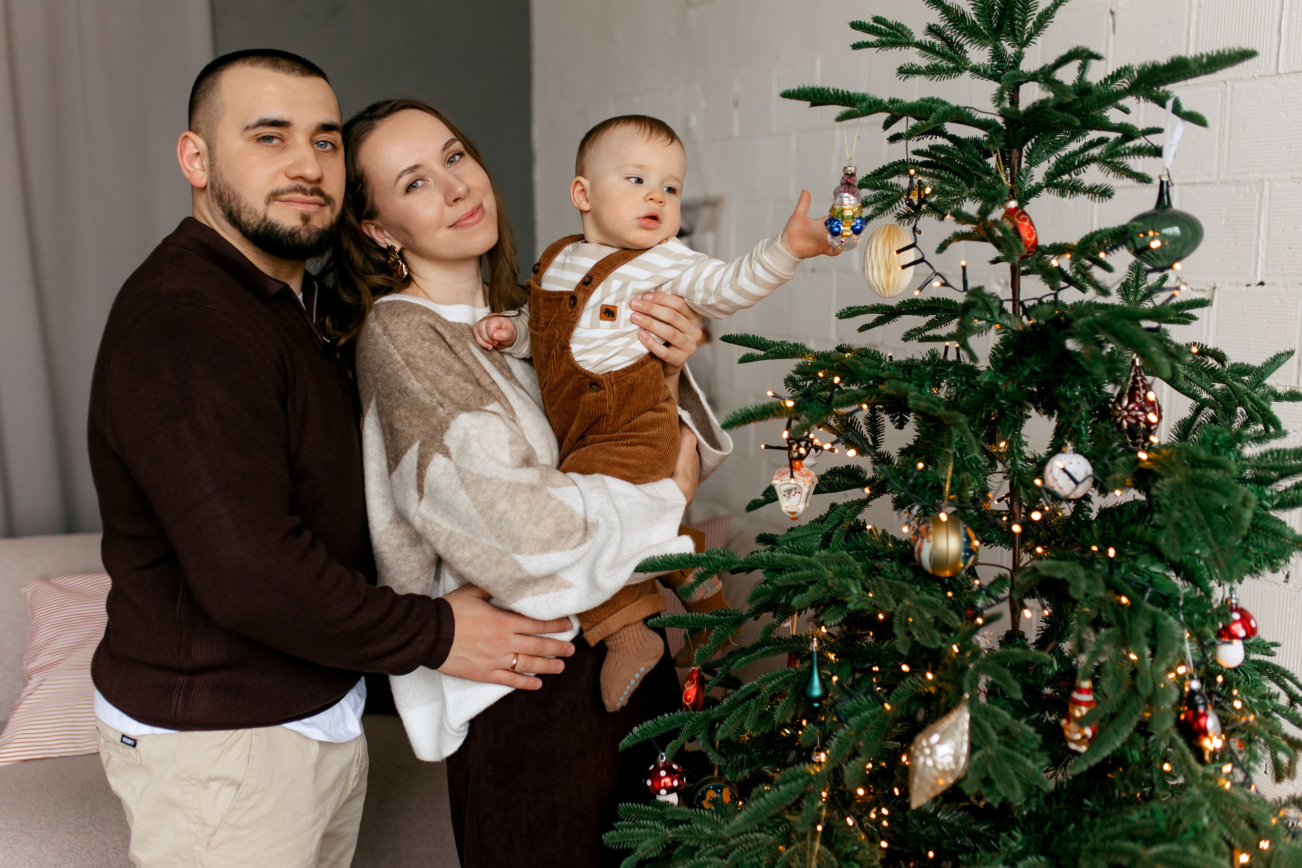 Новый год в уютной студии. Свадебный и портретный фотограф — Мария Костина