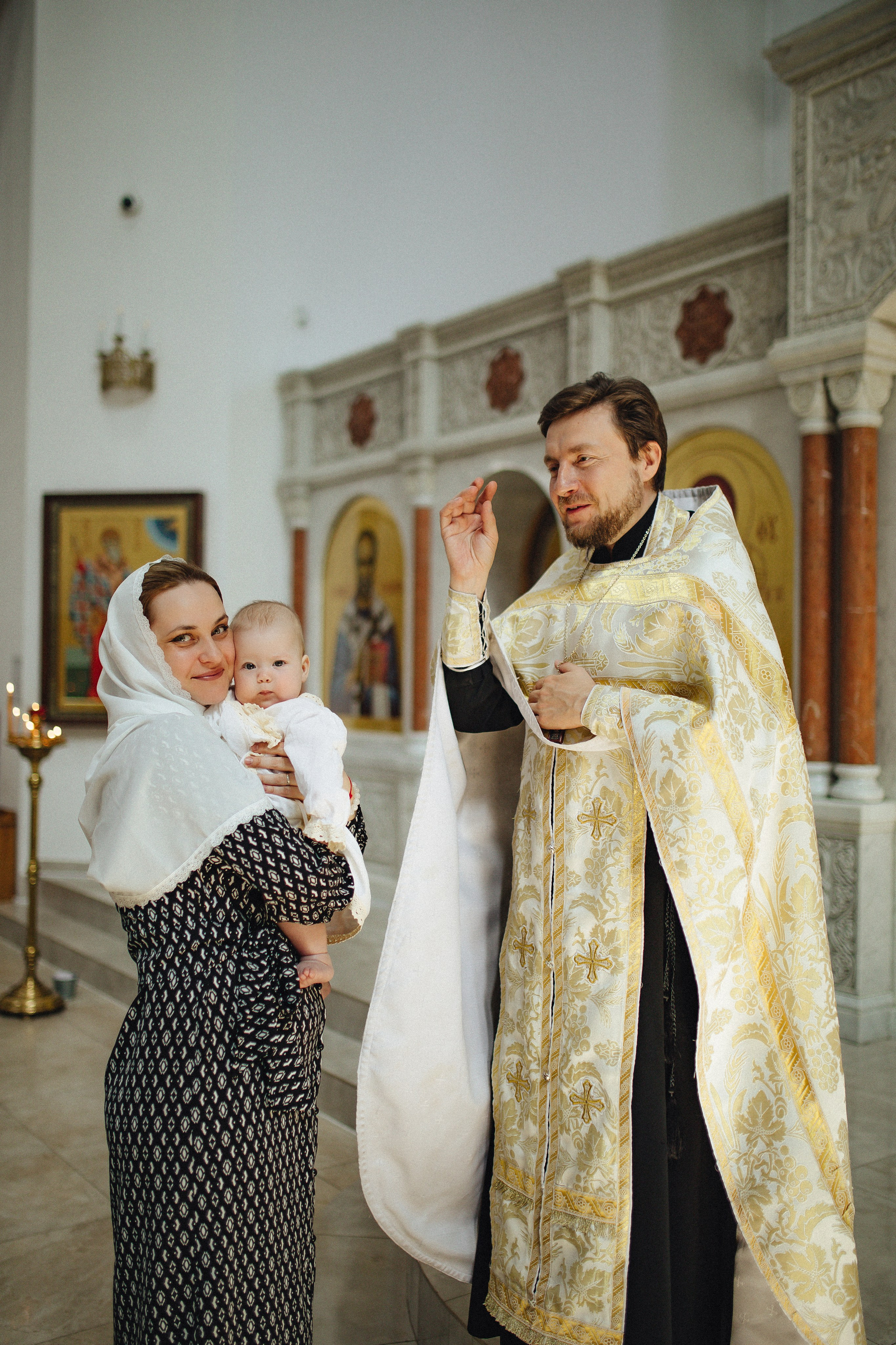 Таинство Крещения Дарины. Фотограф в Москве Алёна Гладкова