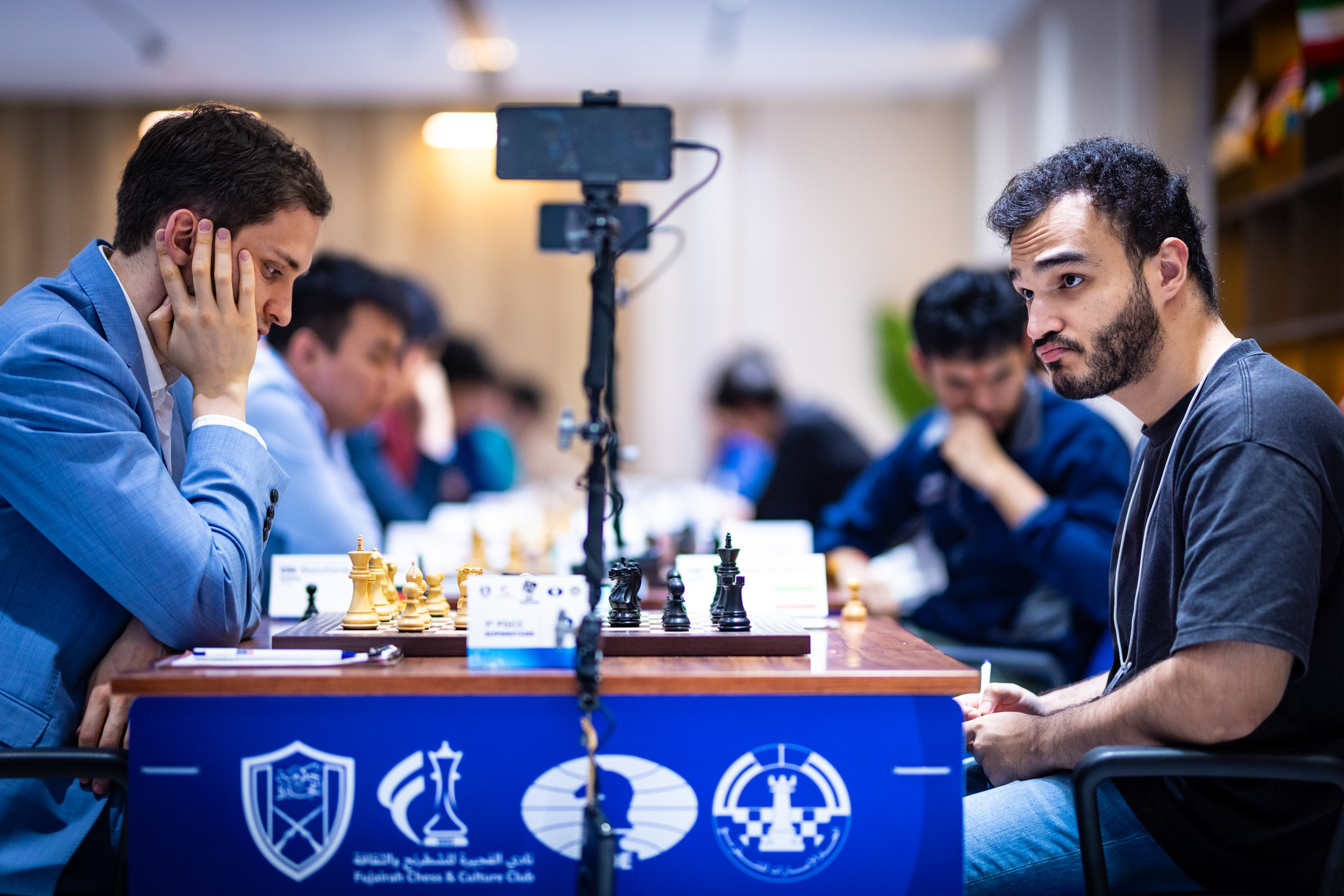 2025.09.01 1st. FUJAIRAH GLOBAL Chess Championship — Round9. Фотограф Анна Штурман (репортажная съёмка любых событий и мероприятий) Anna Shtourman photographer