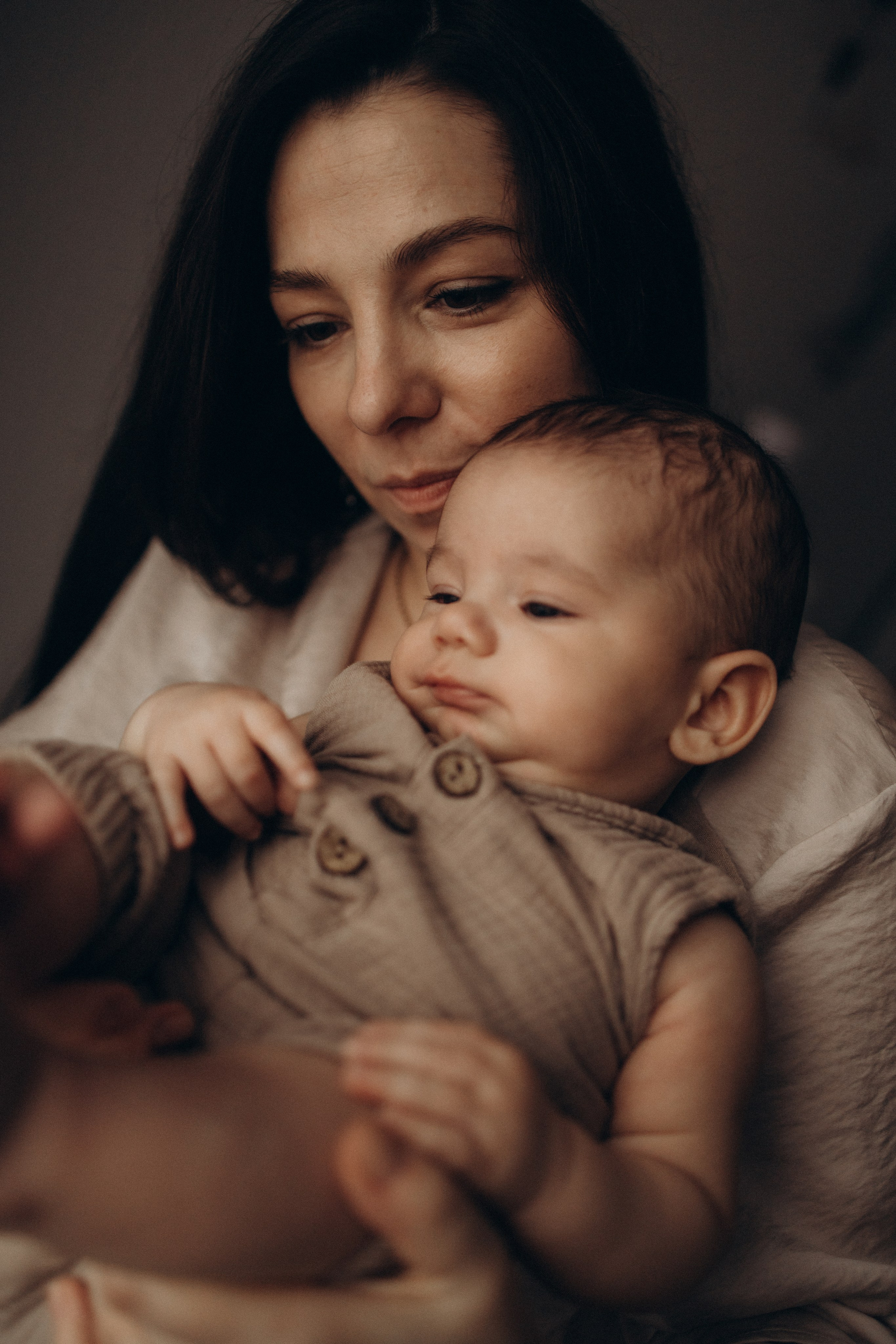 Семейная домашняя фотосессия в Москве. Семейный фотограф в Москве и Люберцах Юлия Гуськова