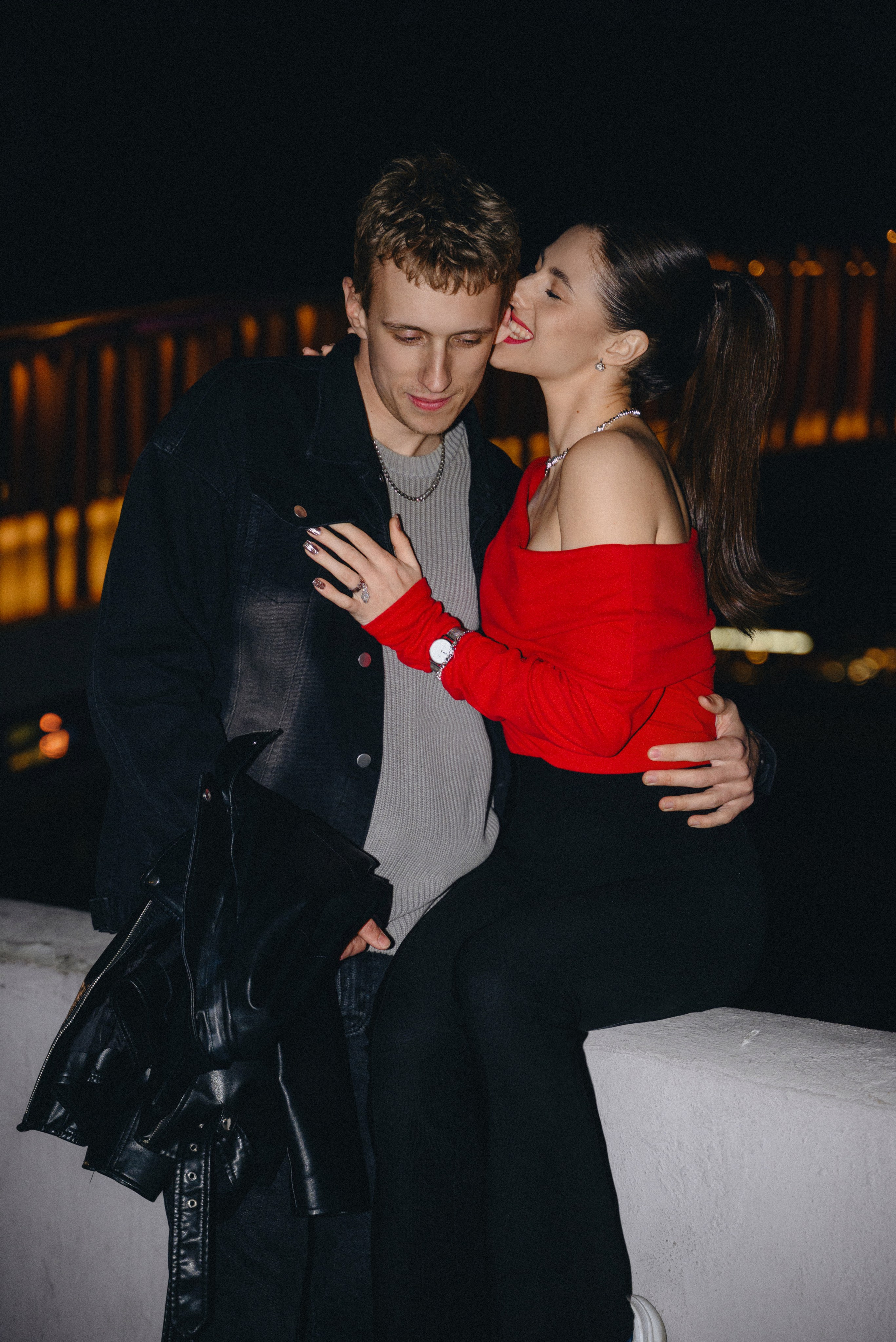 Любовь в ночном городе. Свадебный и портретный фотограф в Минске Наташа Каракулова