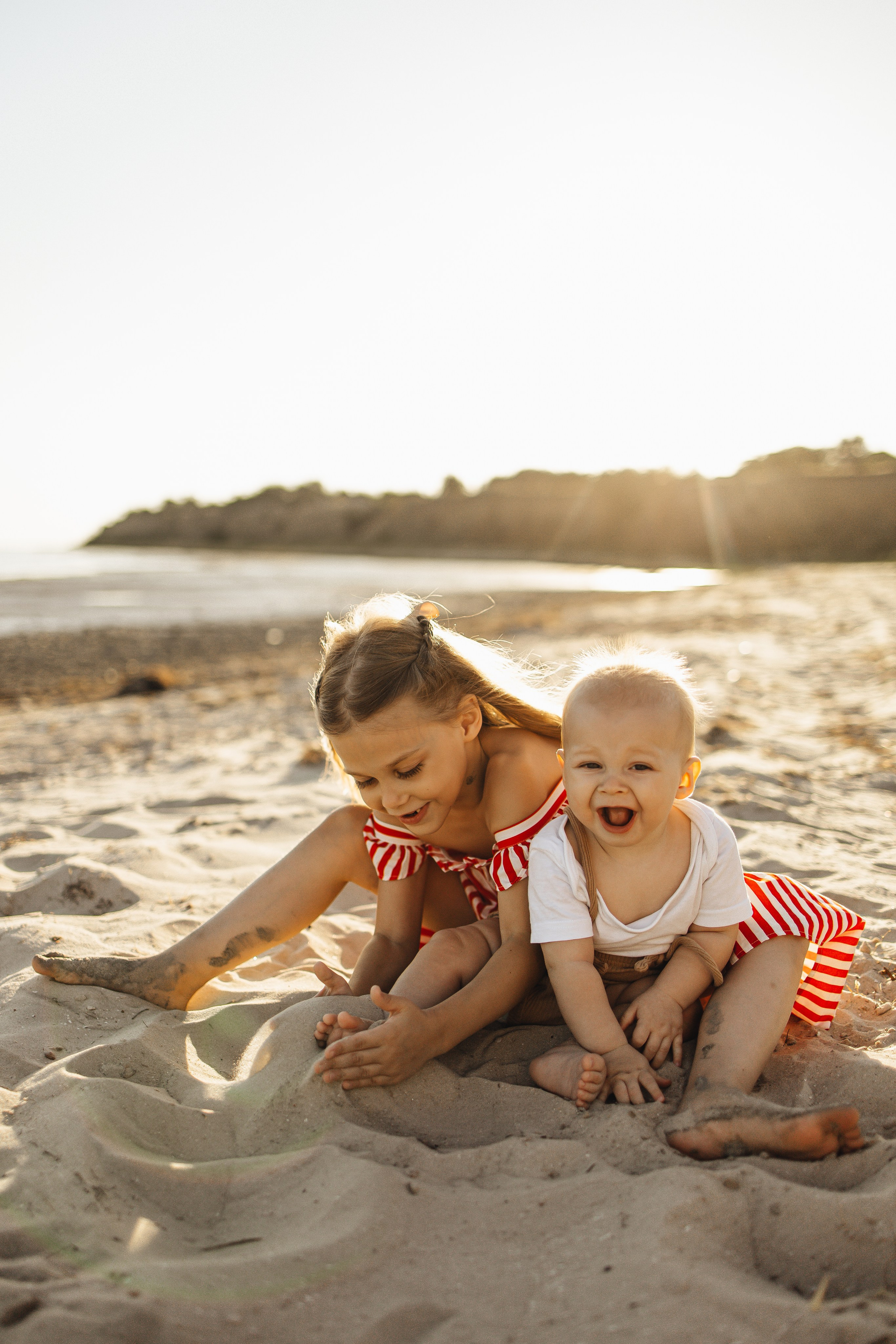 Летняя история на берегу. Семейный и детский фотограф, таганрог, ростов-на-дону