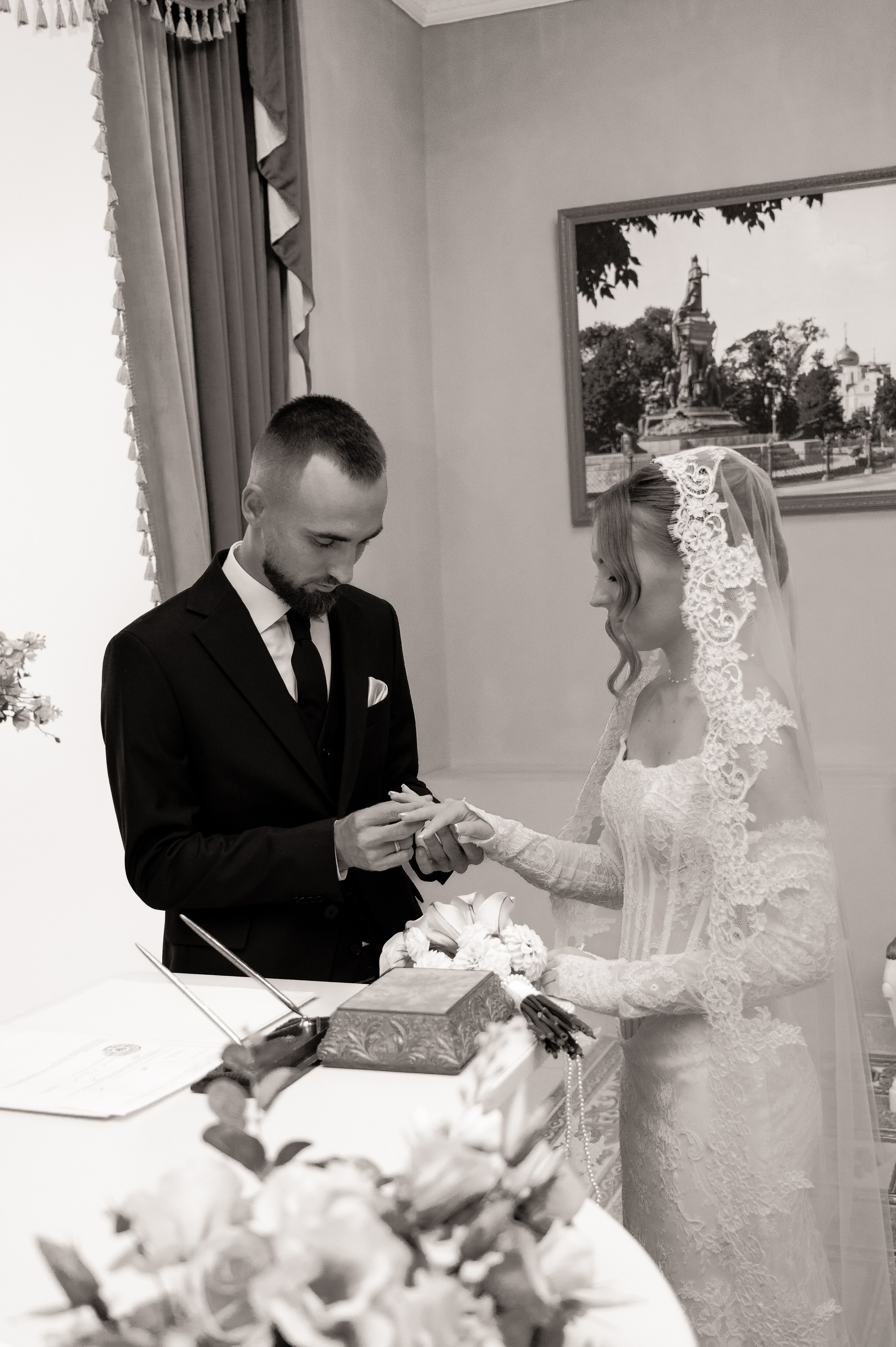 Виктор и Валерия (загс). Свадебный и семейный фотограф в Краснодаре Алина Мельник