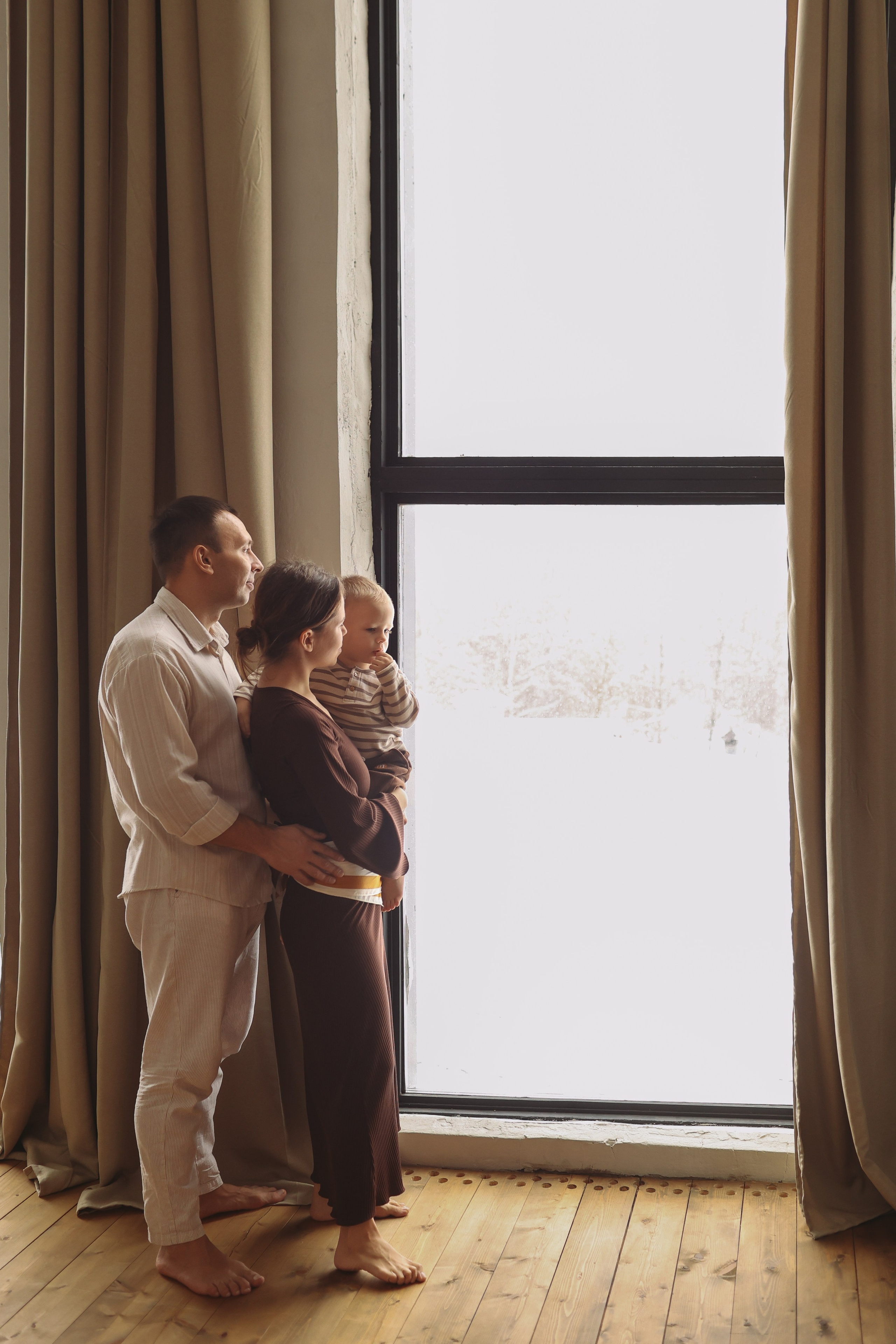 Таня Николай и маленький Савелий. Фотограф Владимир Москва