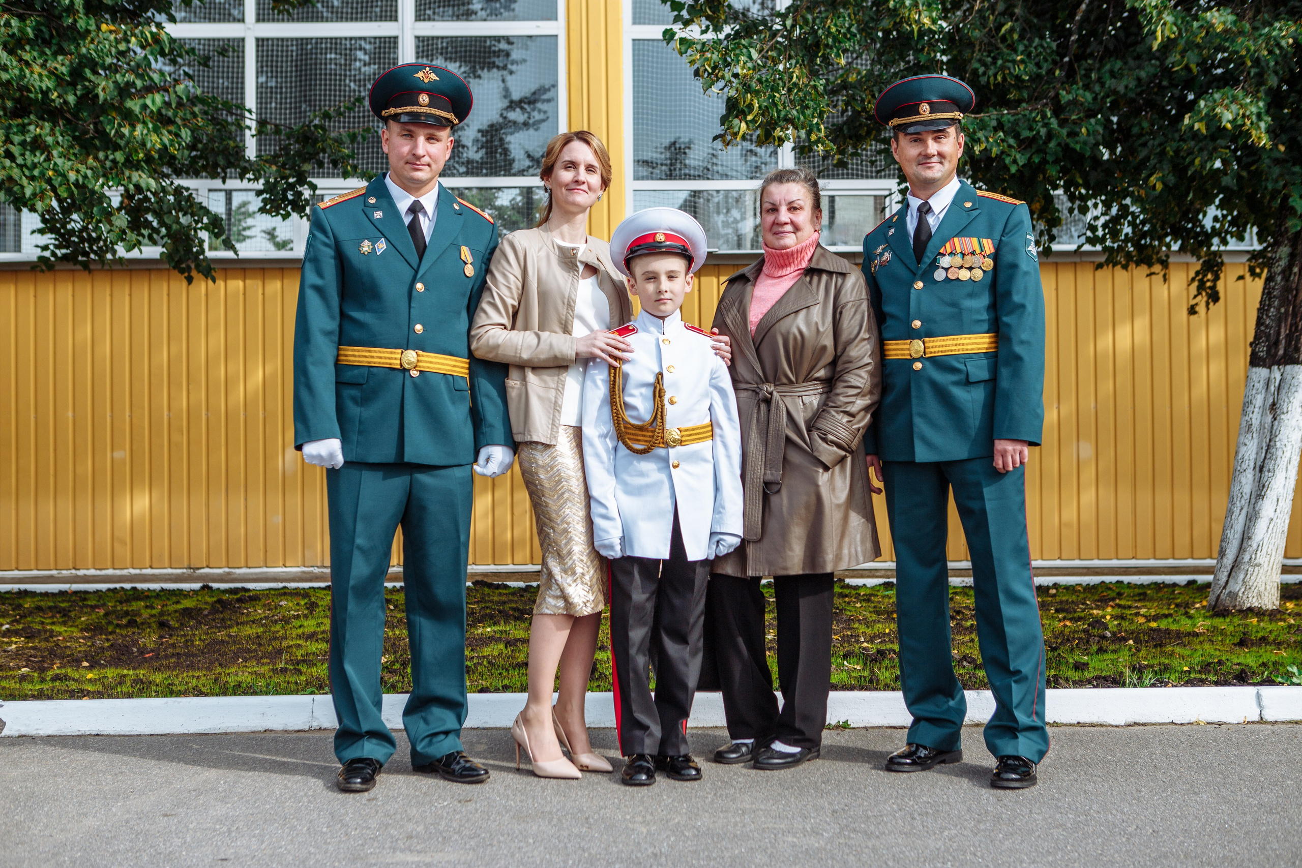 Фото выпускного кадетского училища