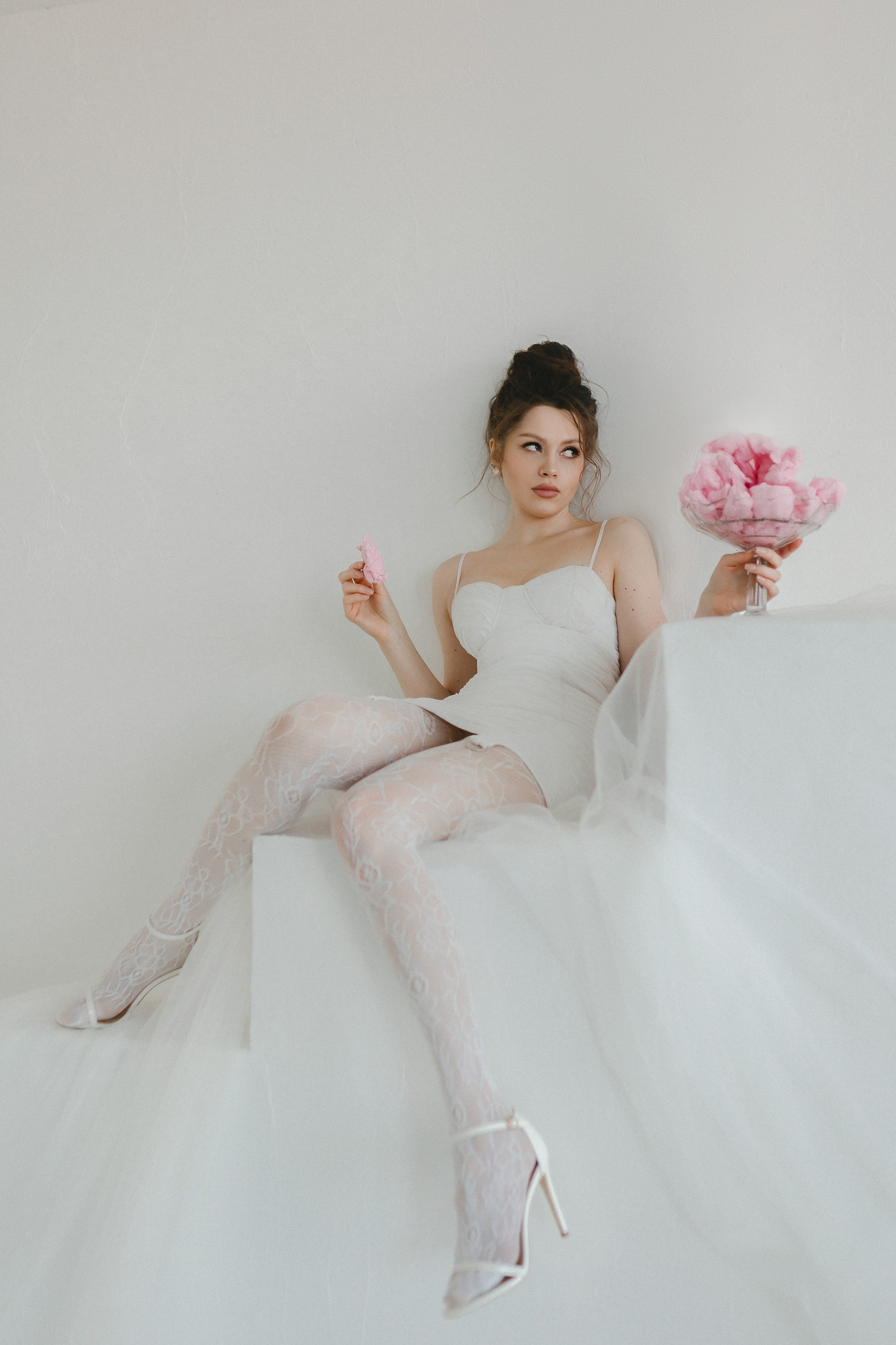 Фотосессия утра невесты в студии в Мурманске. Фотограф и видеограф в Мурманске, Москве Екатерина Нечаева
