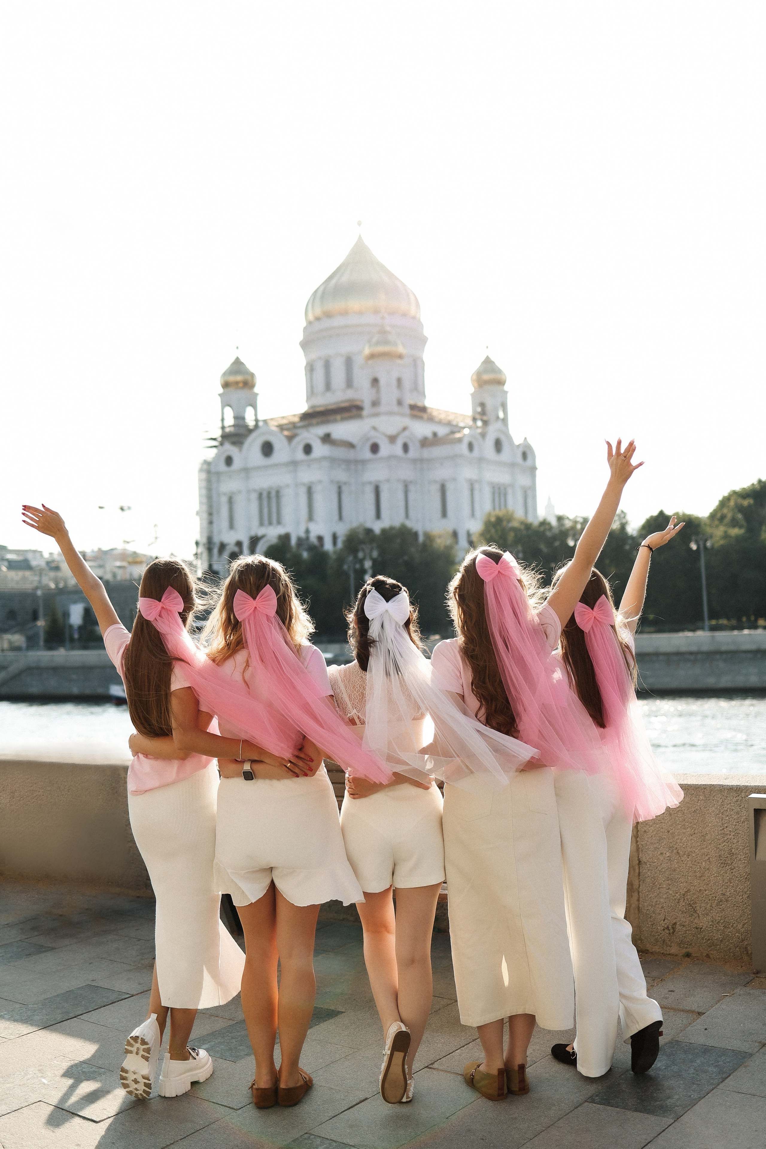 Девичник на катере. Свадебный и семейный фотограф в Москве Света Снимает